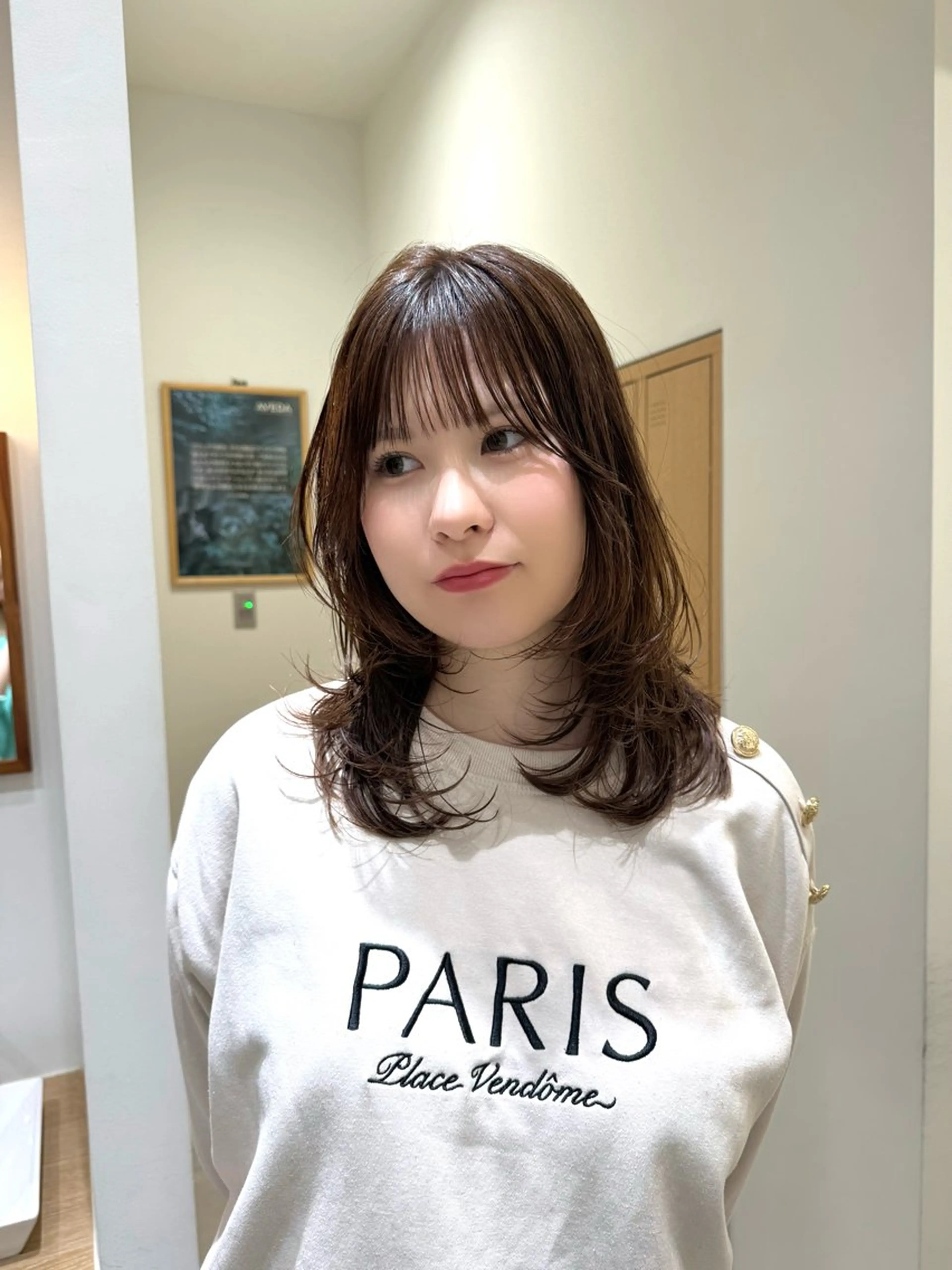 ミディアム ATENA AVEDA所属・sayaka .のヘアスタイル