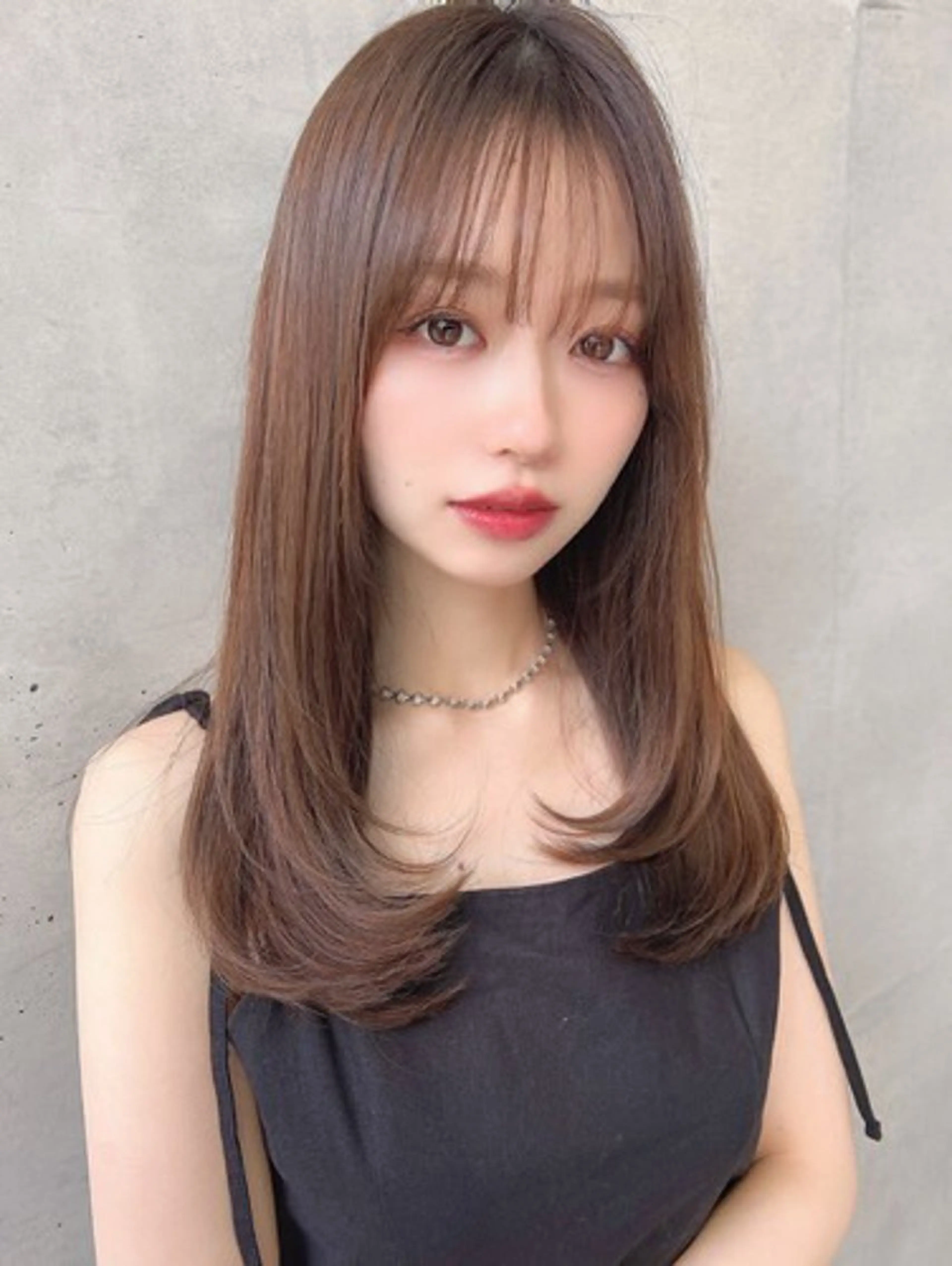 ロング カラー カット haruki🌷笹塚 インナーカラーのヘアスタイル