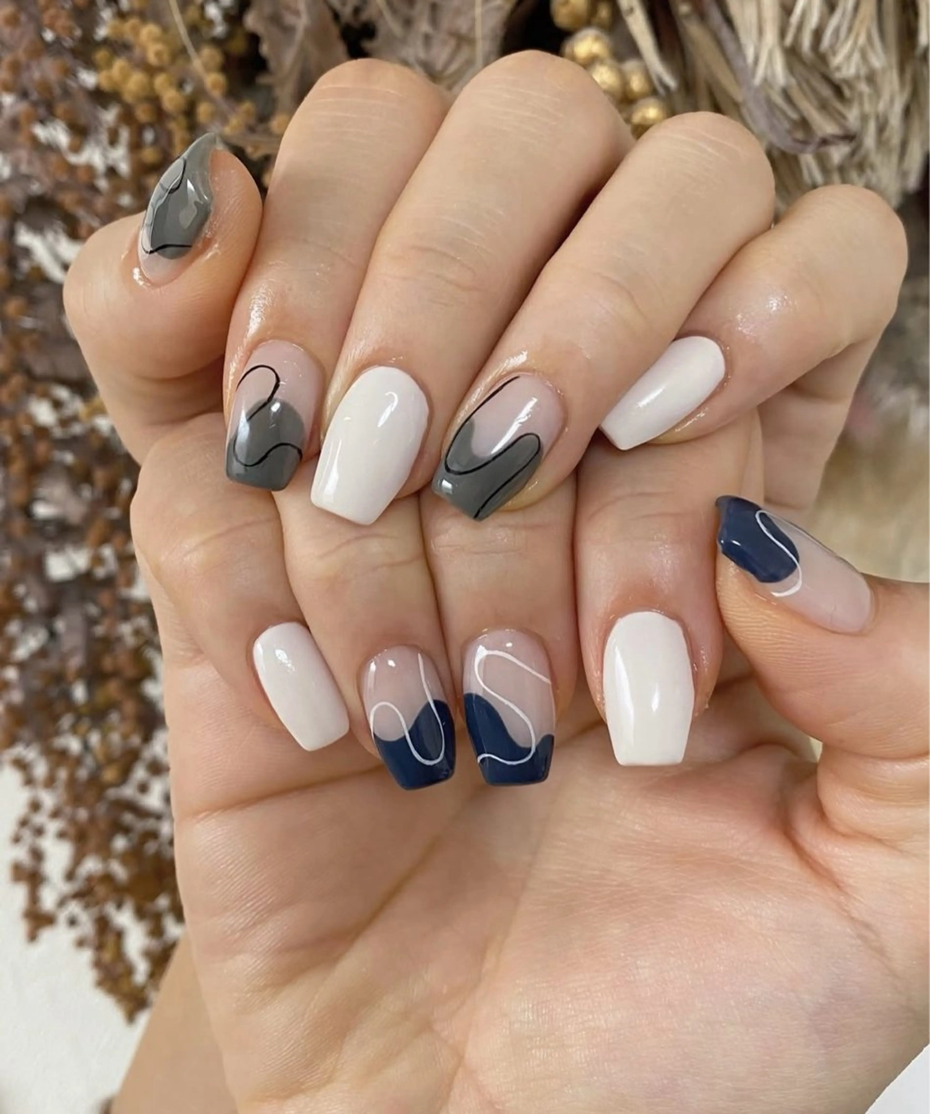 ネイル ハンドネイル Kozy nail所属・笹川 あゆみのネイルデザイン