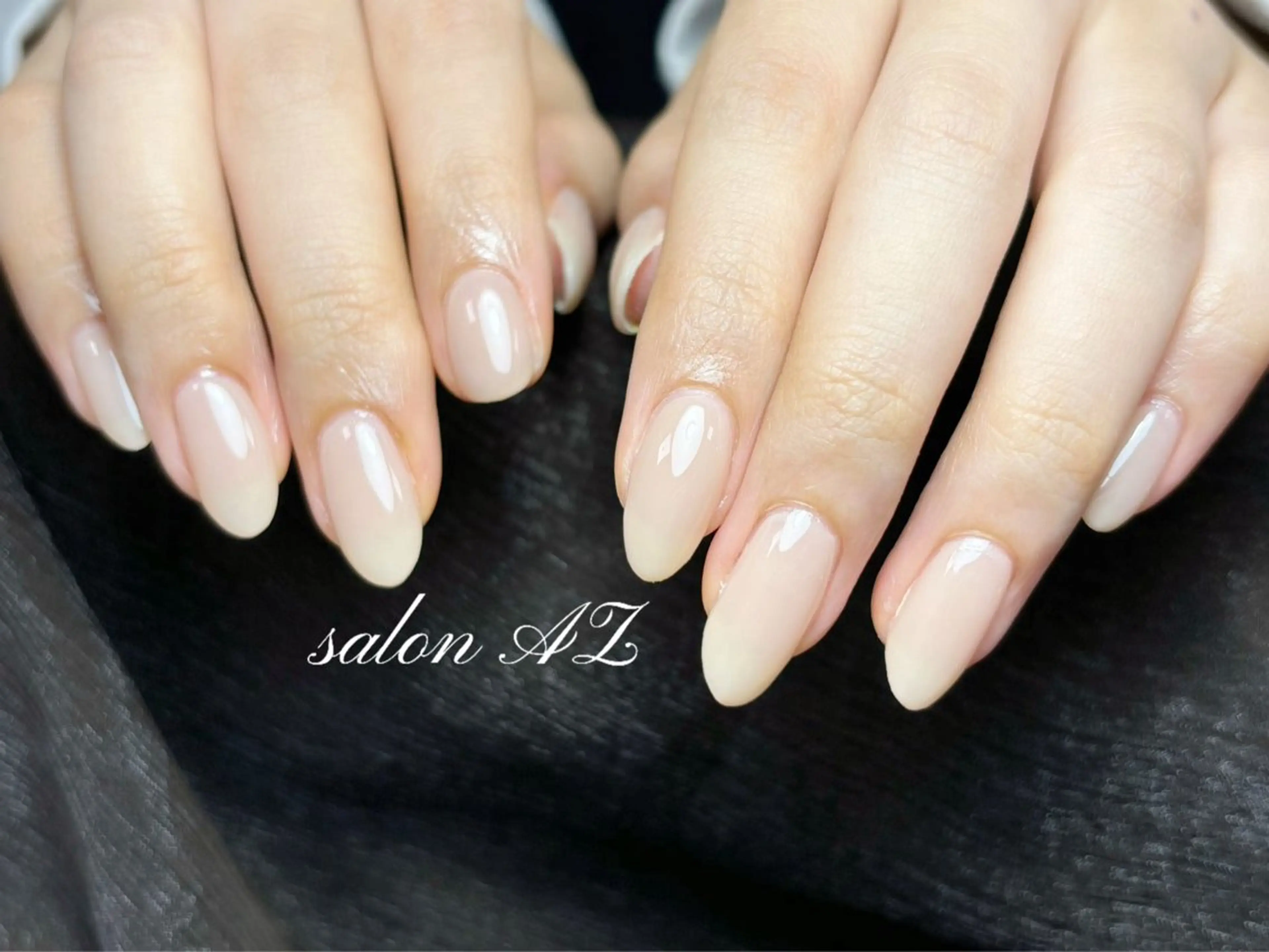 ネイル ワンカラーネイル salonAZ トップネイリストのネイルデザイン