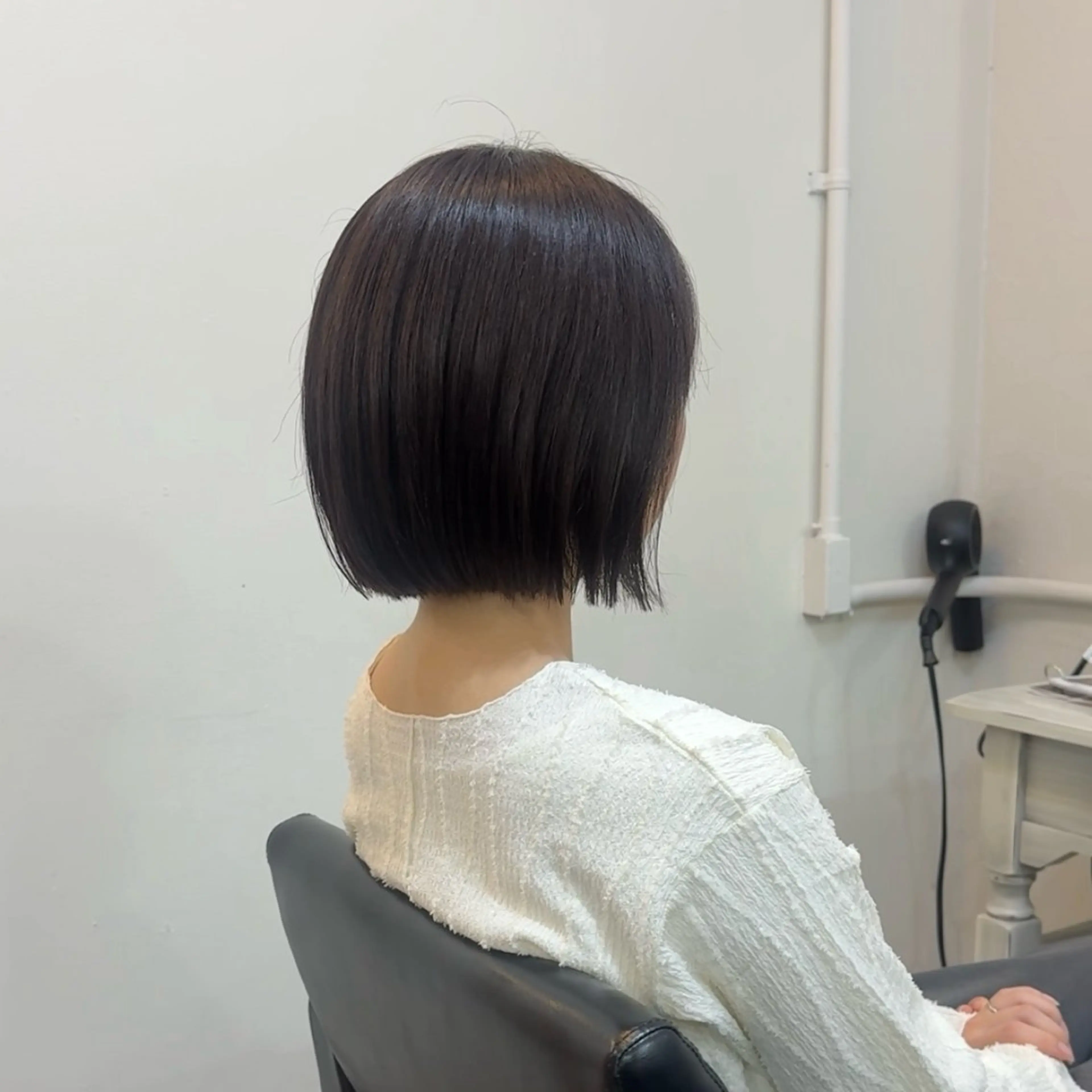 ショート カット 縮毛矯正 髪質改善特化／透明感 カラー／ＡＫＡＮＥ♡のヘアスタイル