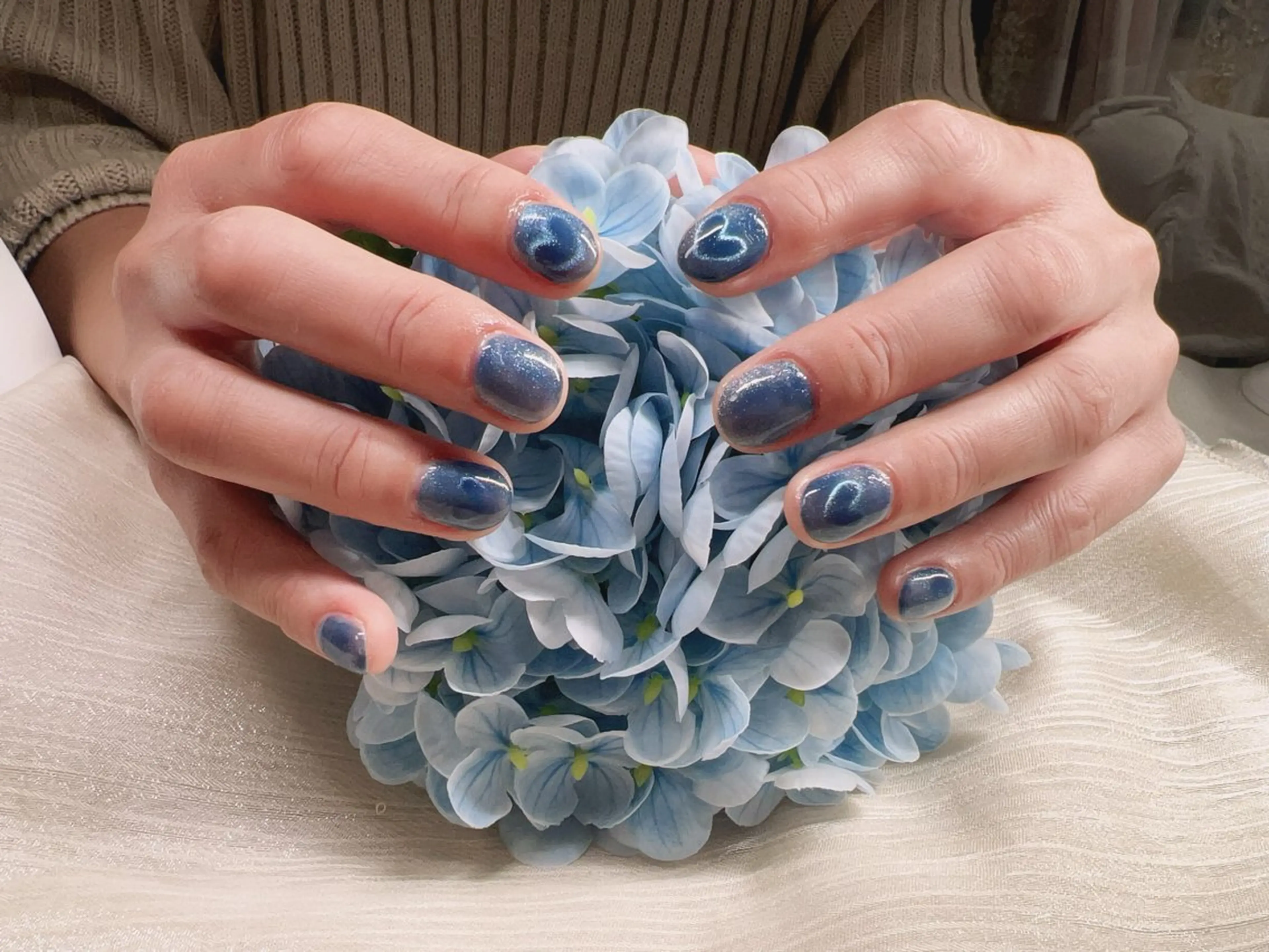 ネイル ハート マグネットネイル ハンドネイル Yui Nail所属・林 ゆいのネイルデザイン