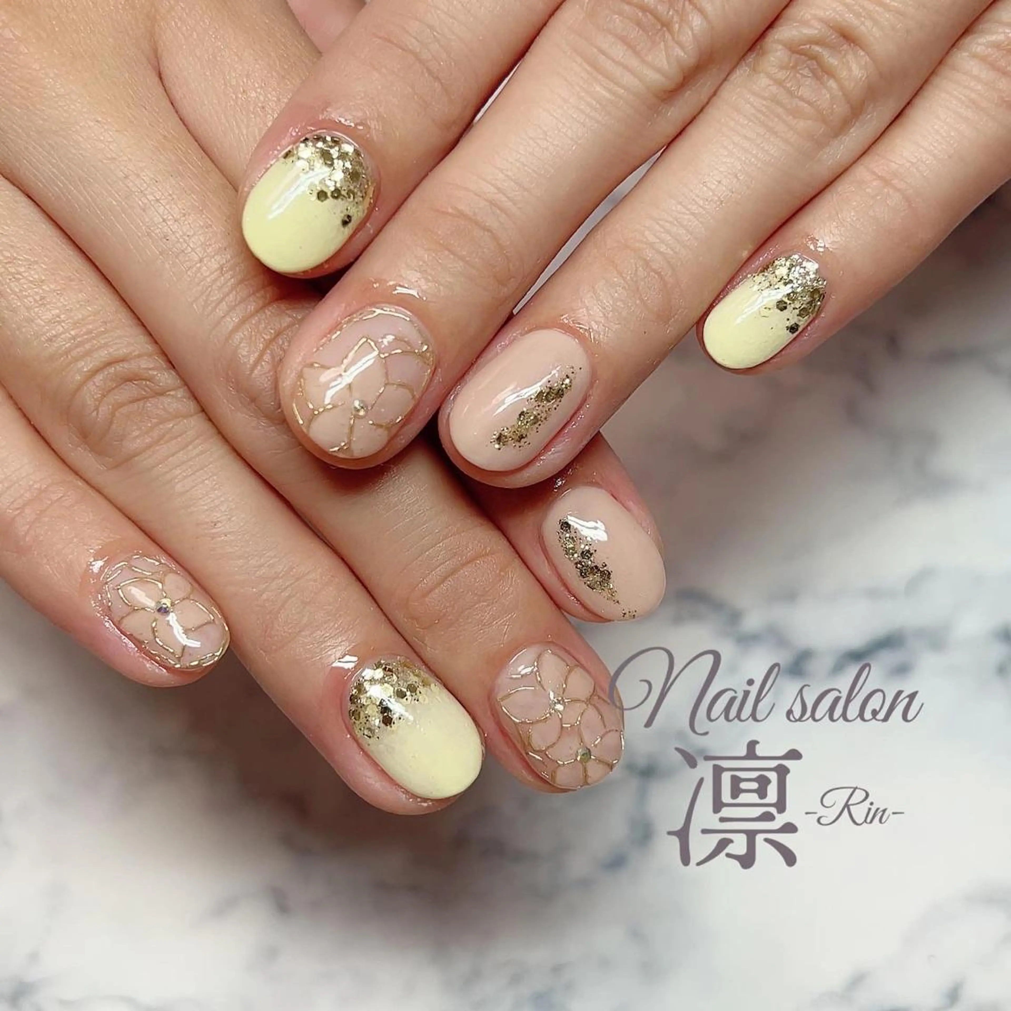 ネイル ジェルネイル private salon凛のネイルデザイン