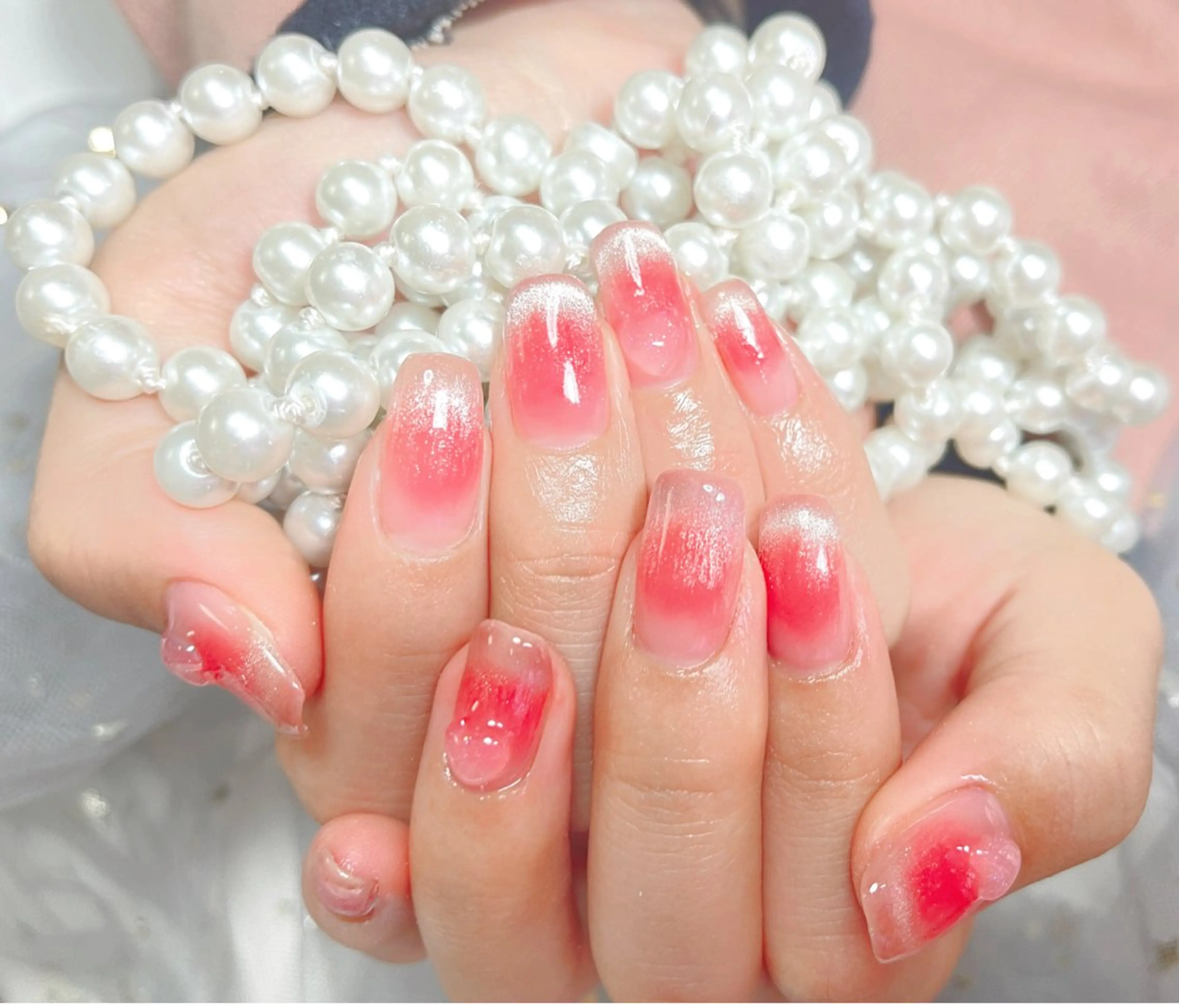 ネイル ハンドネイル 🎀ネイルサロン エクラYUI🎀のネイルデザイン