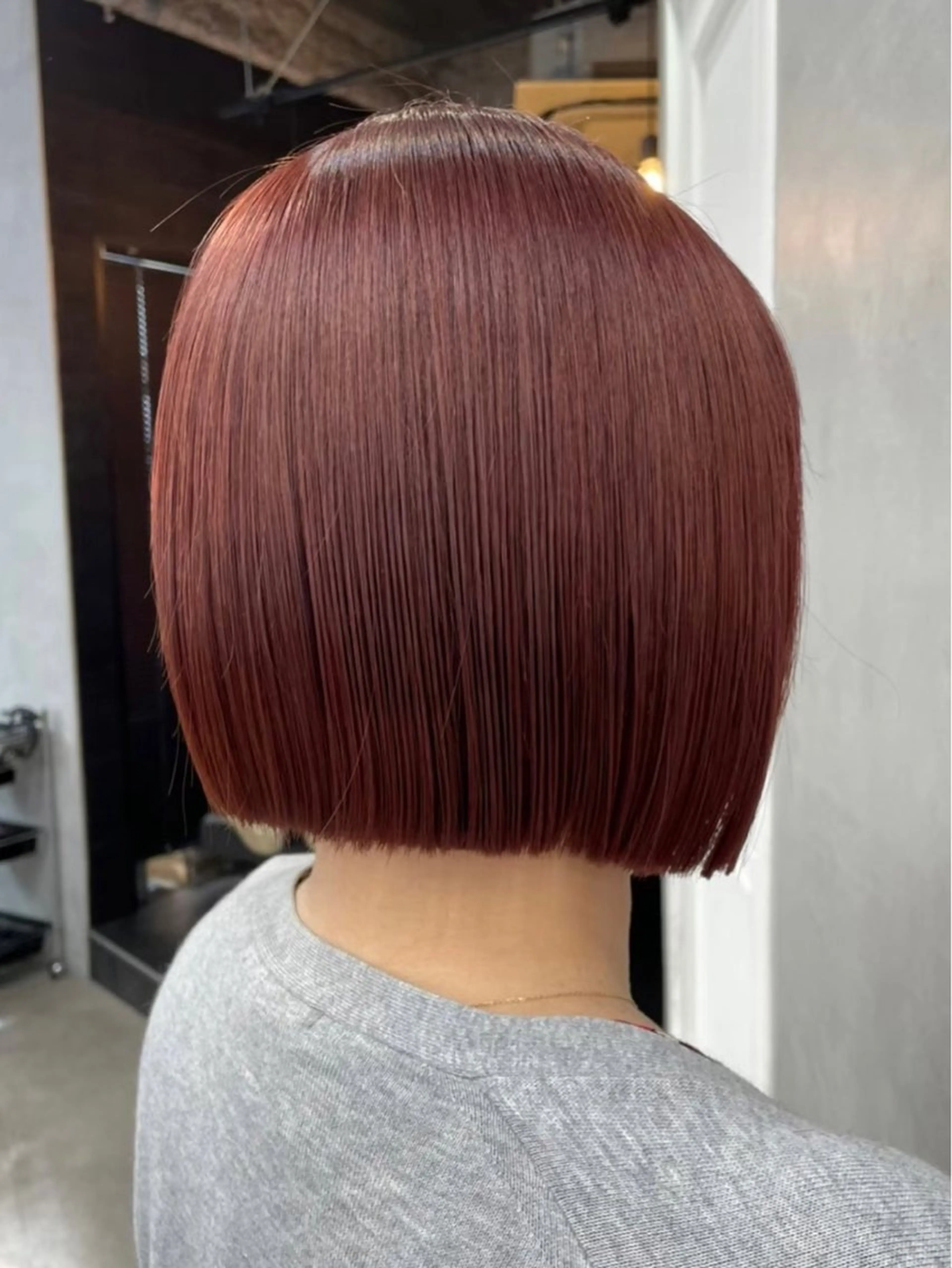 ショート カラー 🫐寒色系カラー 🫐ヤマナカリリカのヘアスタイル