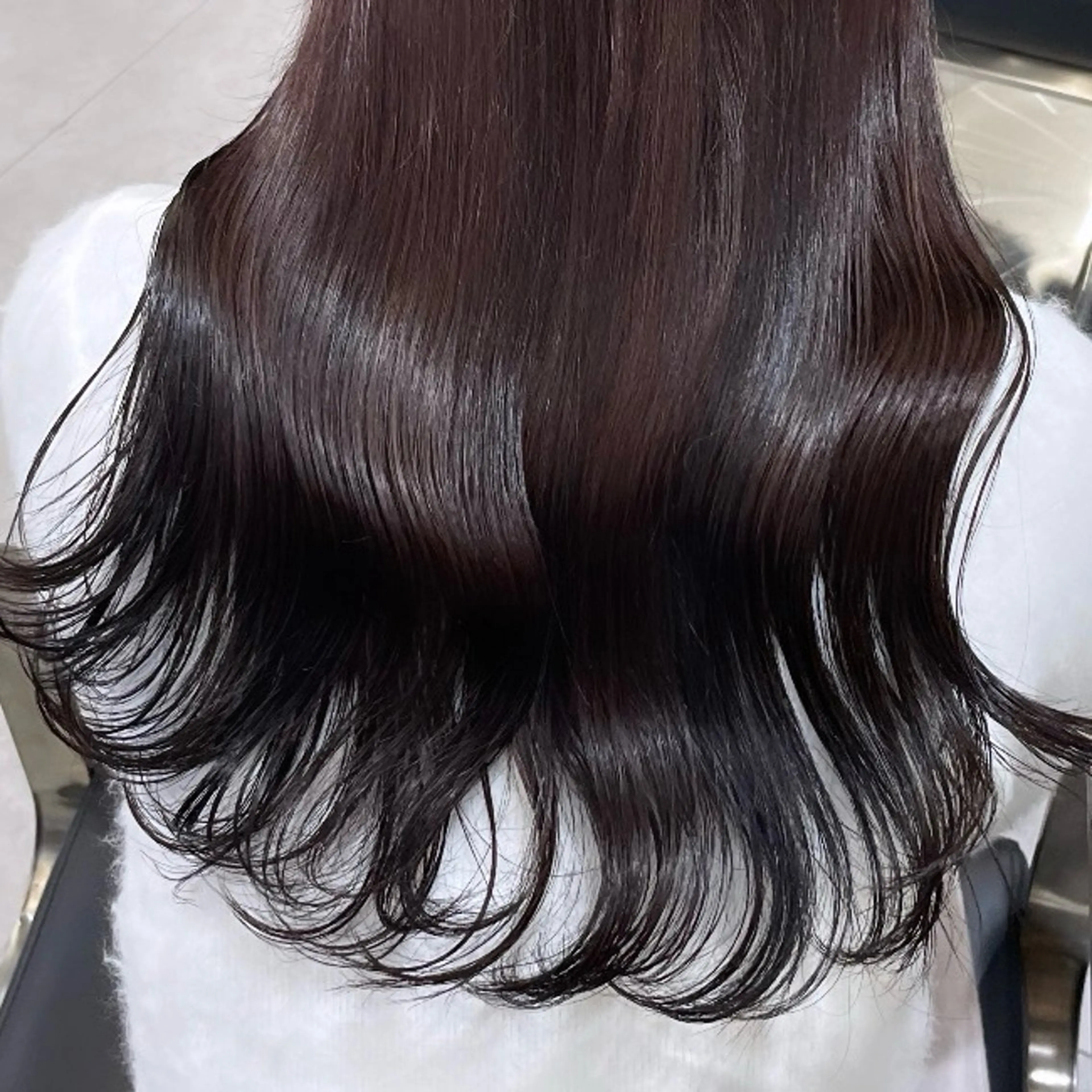 ロング カラー レッドカラー Rui/透明感カラー 暖色/レイヤーカットのヘアスタイル