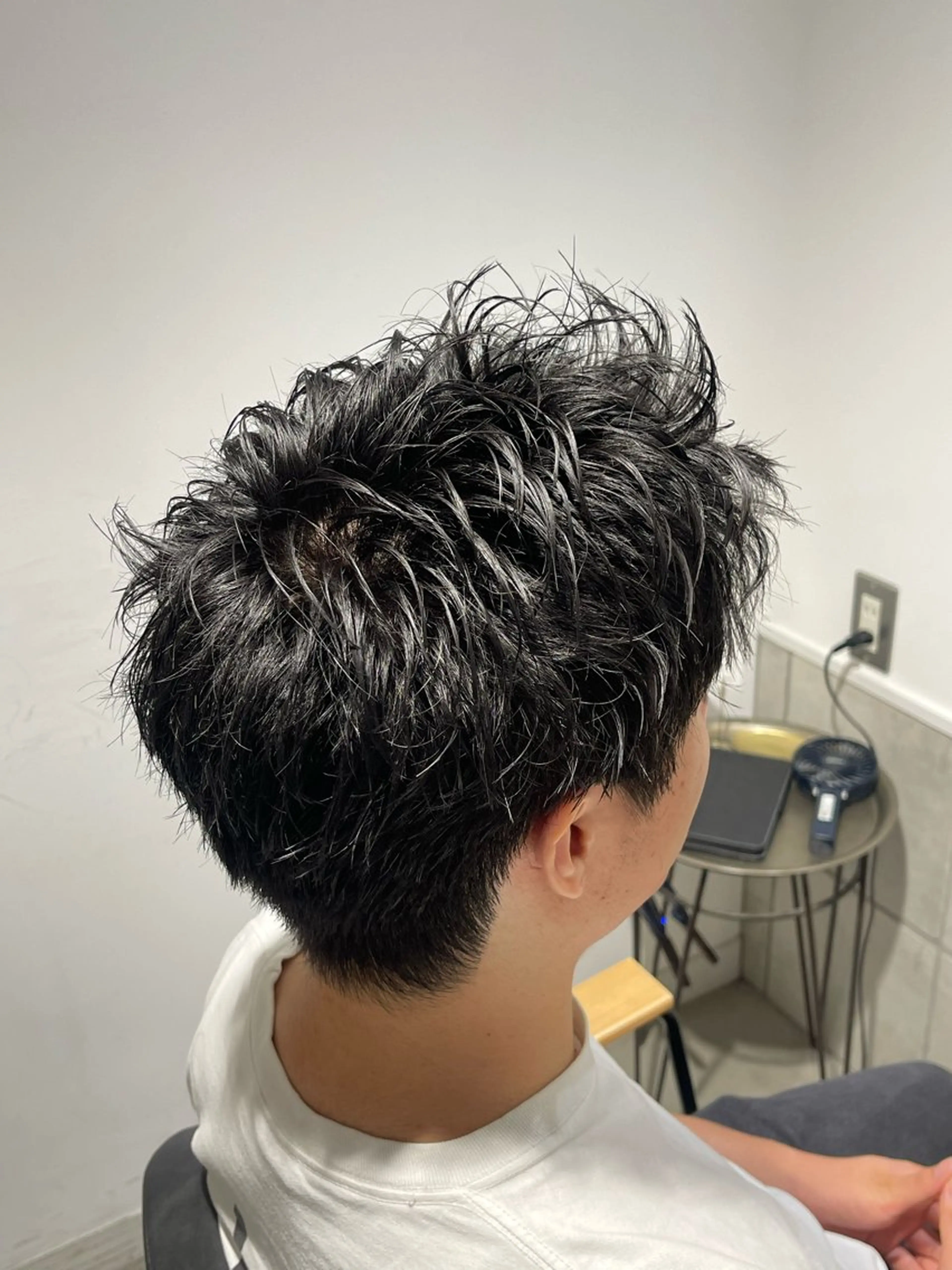 モデル募集！白髪染め『メンズ・レディース』の写真