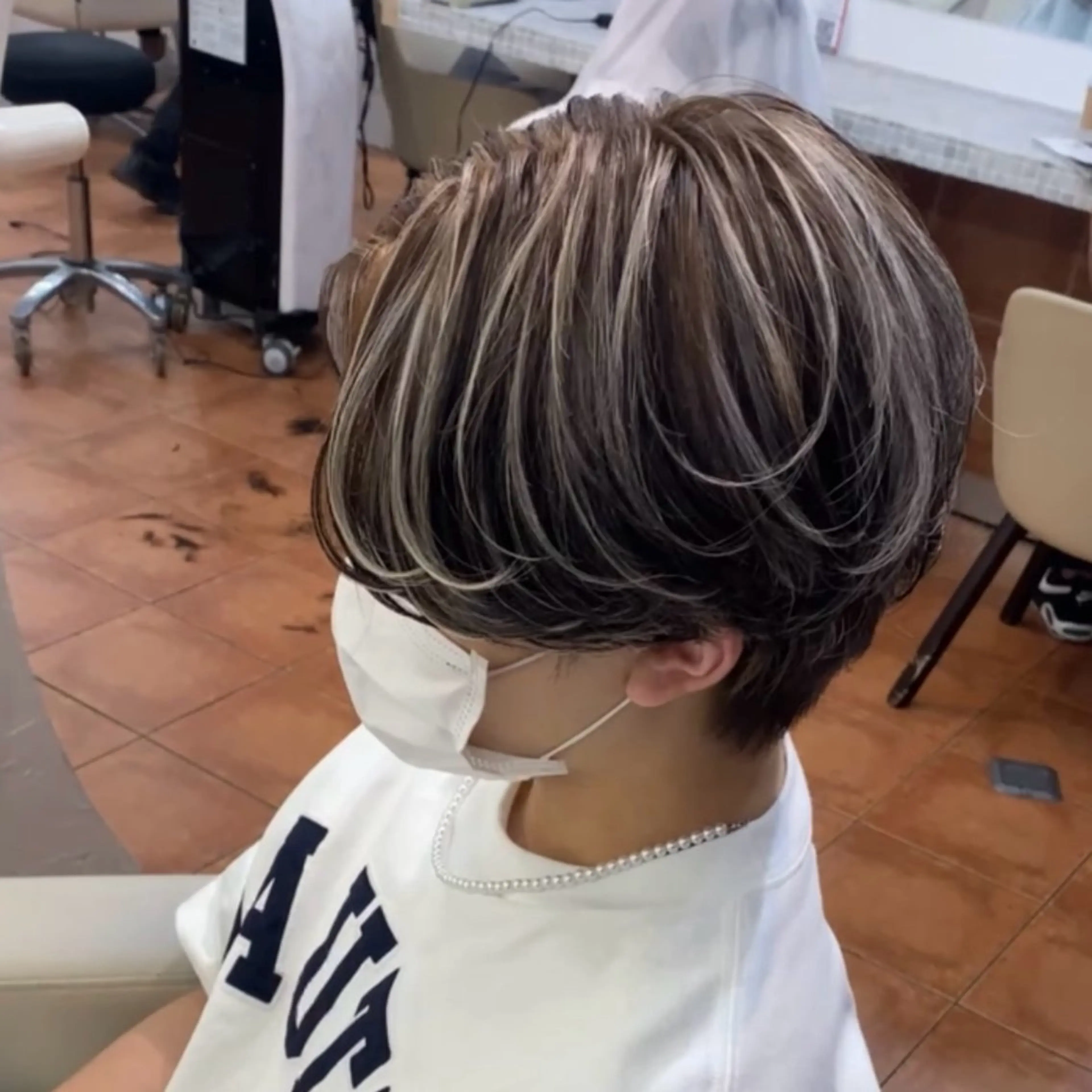 カラー メンズ メンズメッシュ メッシュ カット ヘアカラー メンズカット ‪‪/メッシュのヘアスタイル