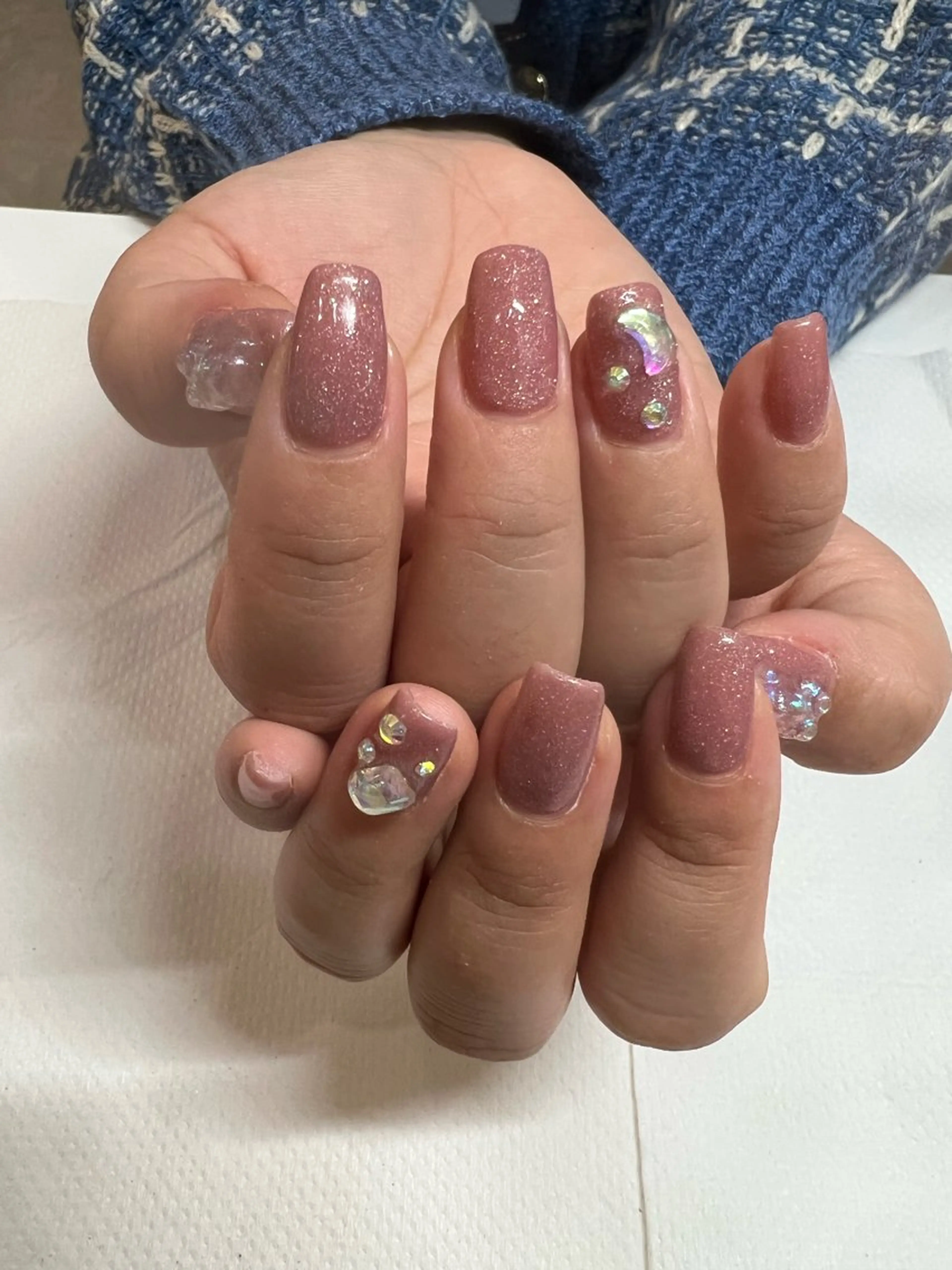 ネイル ワンカラーネイル smooch柏店 ayaのネイルデザイン