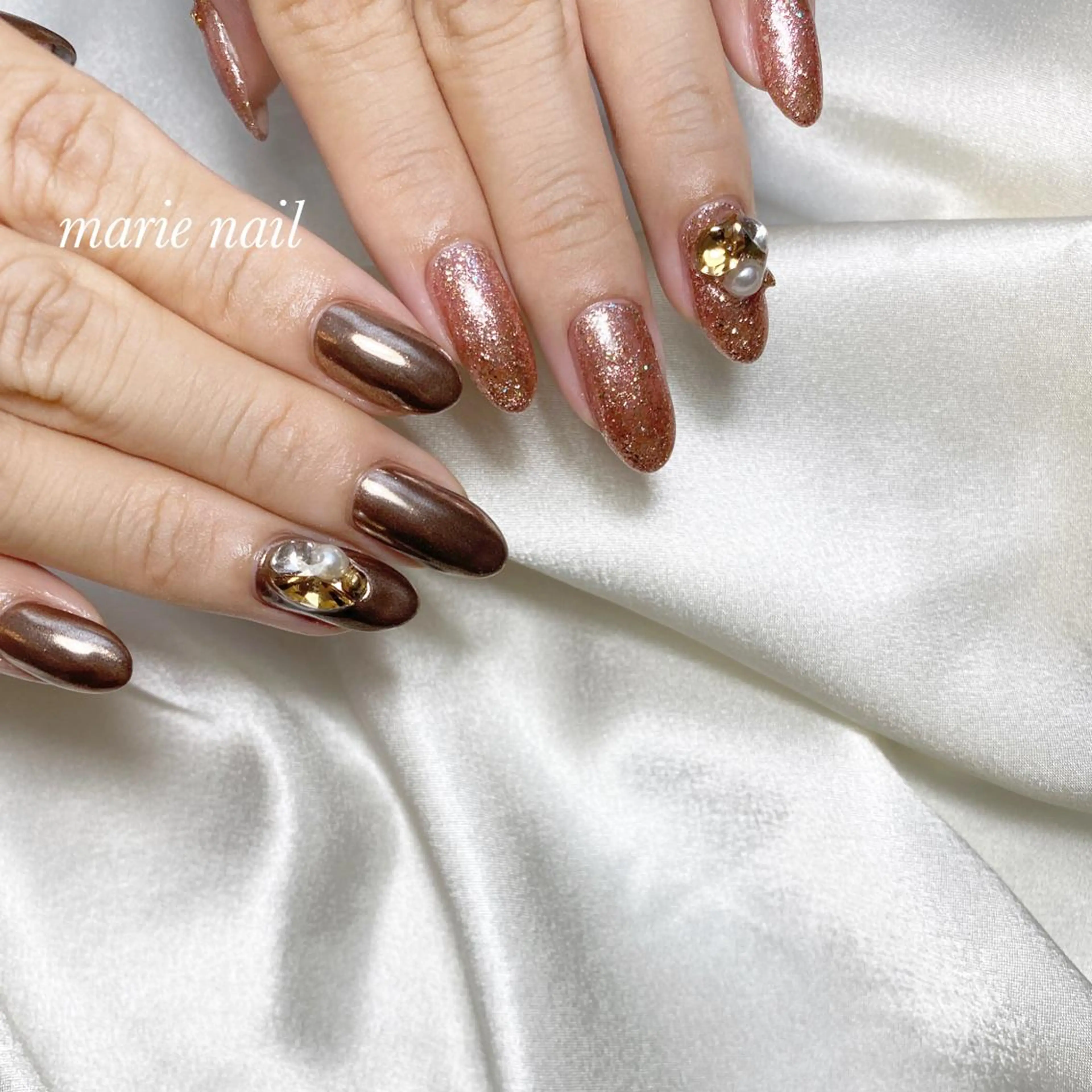 ネイル アートネイル ハンドネイル marie nailのネイルデザイン