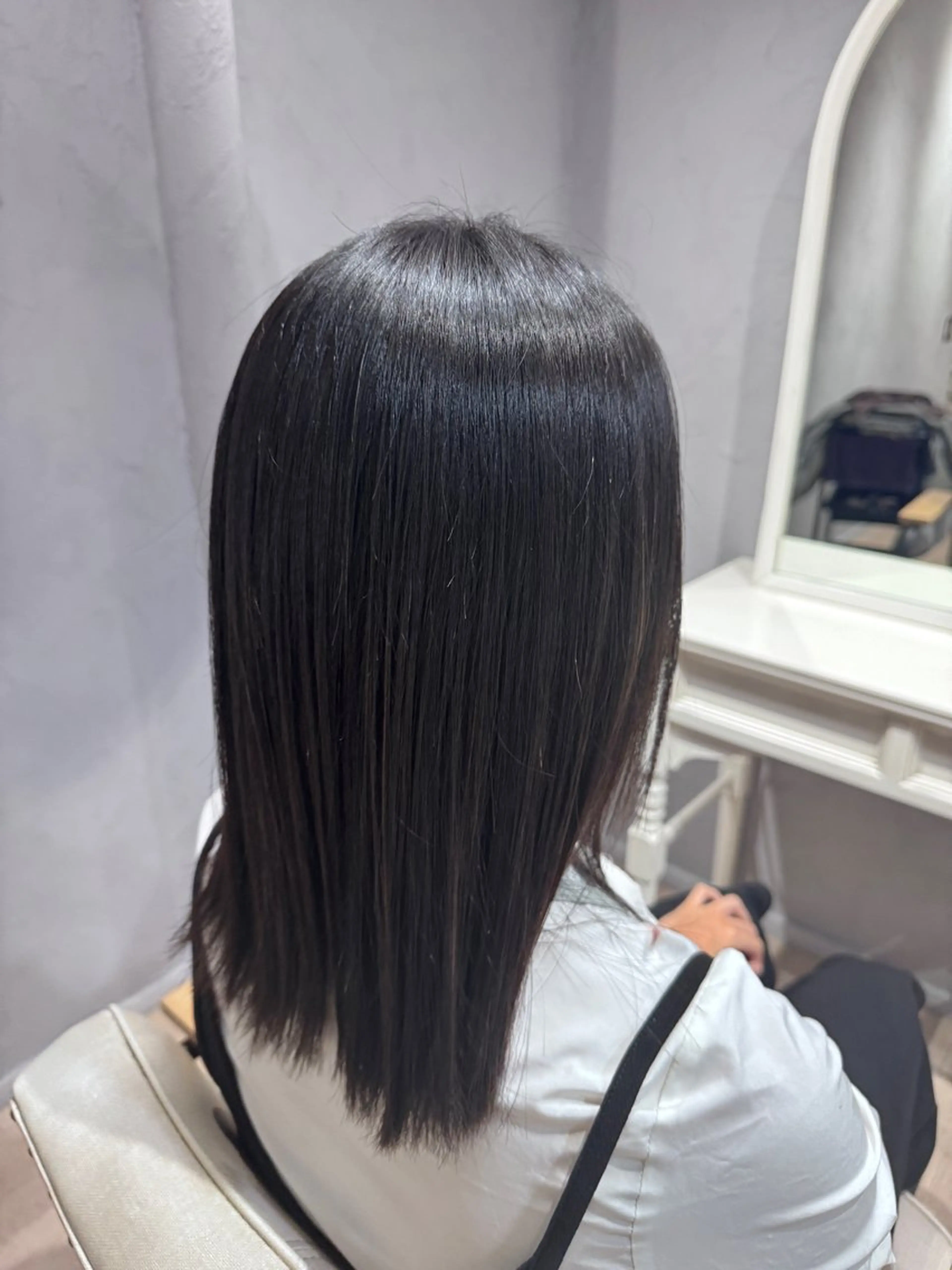 縮毛矯正 トリートメント 鈴木 雅捺のヘアスタイル