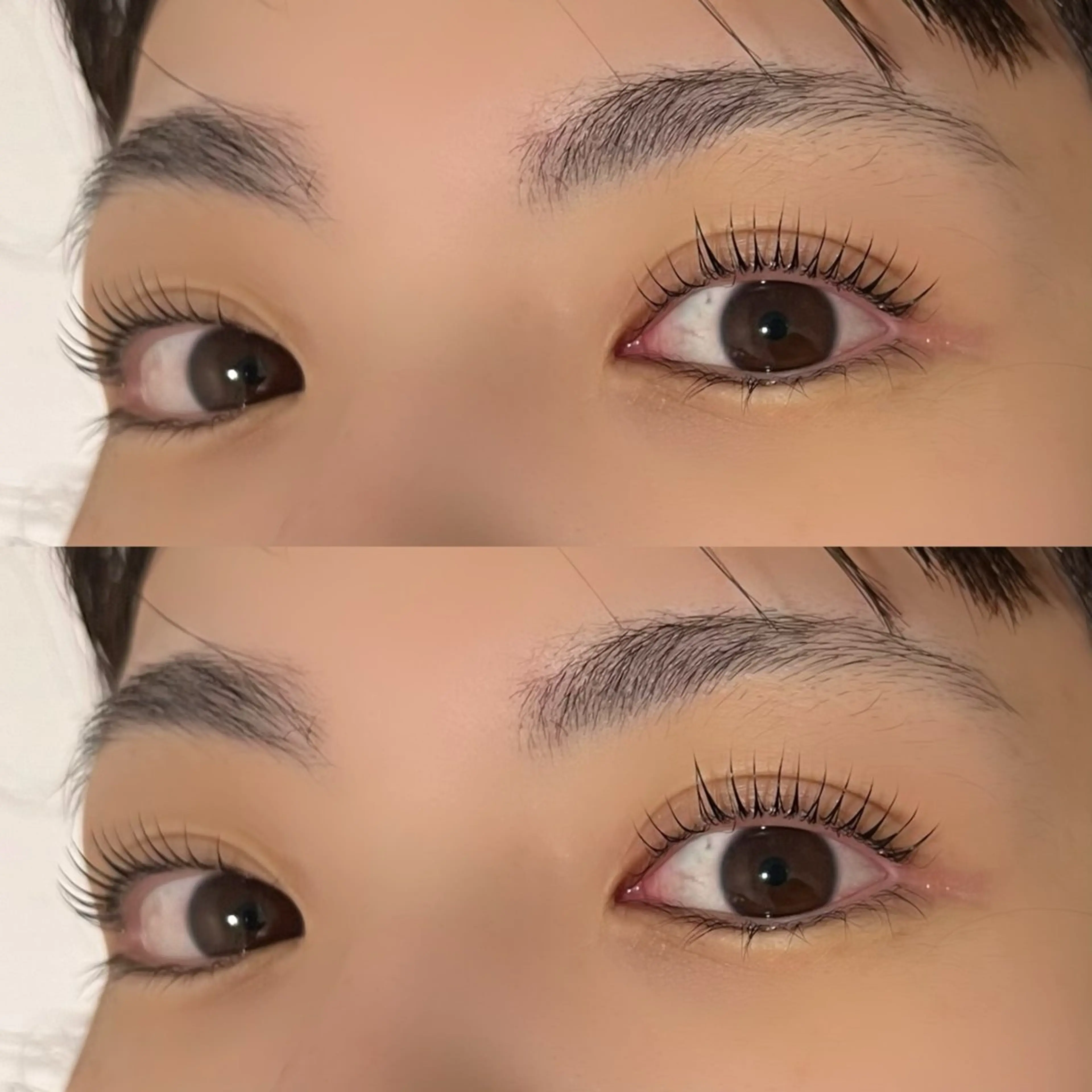 マツエク・マツパ 一重×まつ毛パーマ 千葉 葵生のマツエク・マツパデザイン