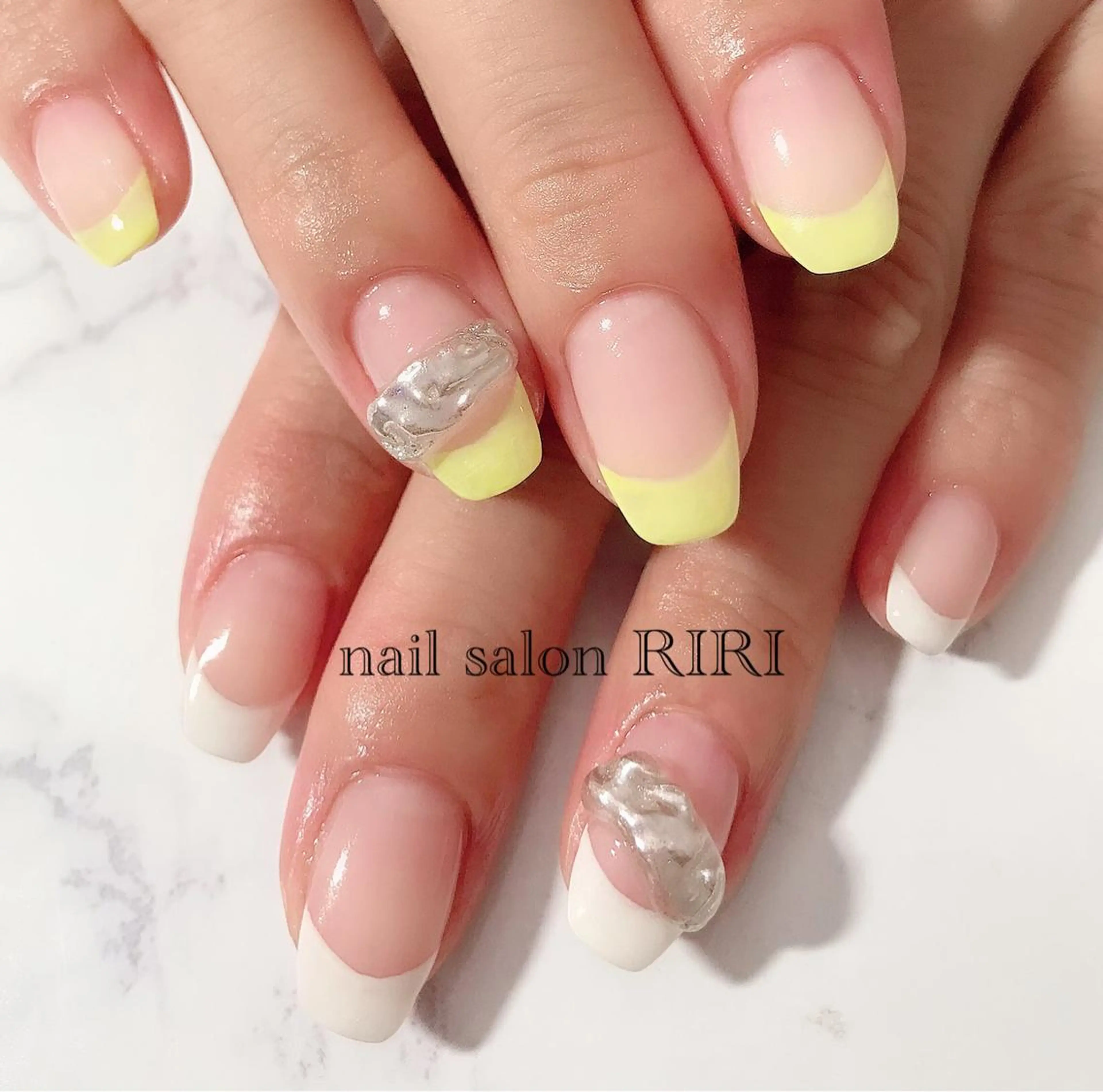 ネイル フレンチネイル ジェルネイル private  nail  salon RIRI所属・RIRI リリのネイルデザイン