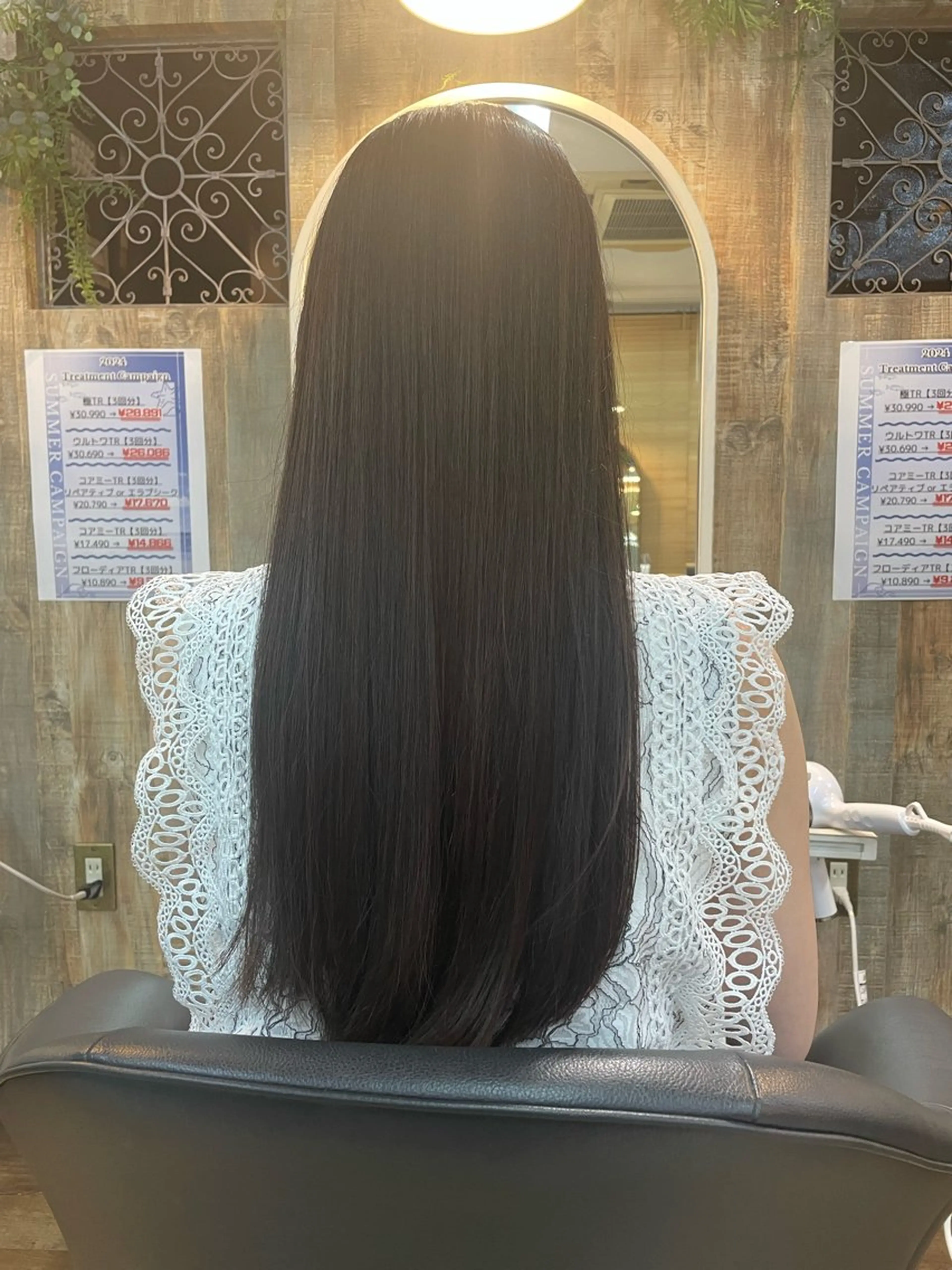 ロング パーマ bless所属・shoki カットモデル大募集のヘアスタイル