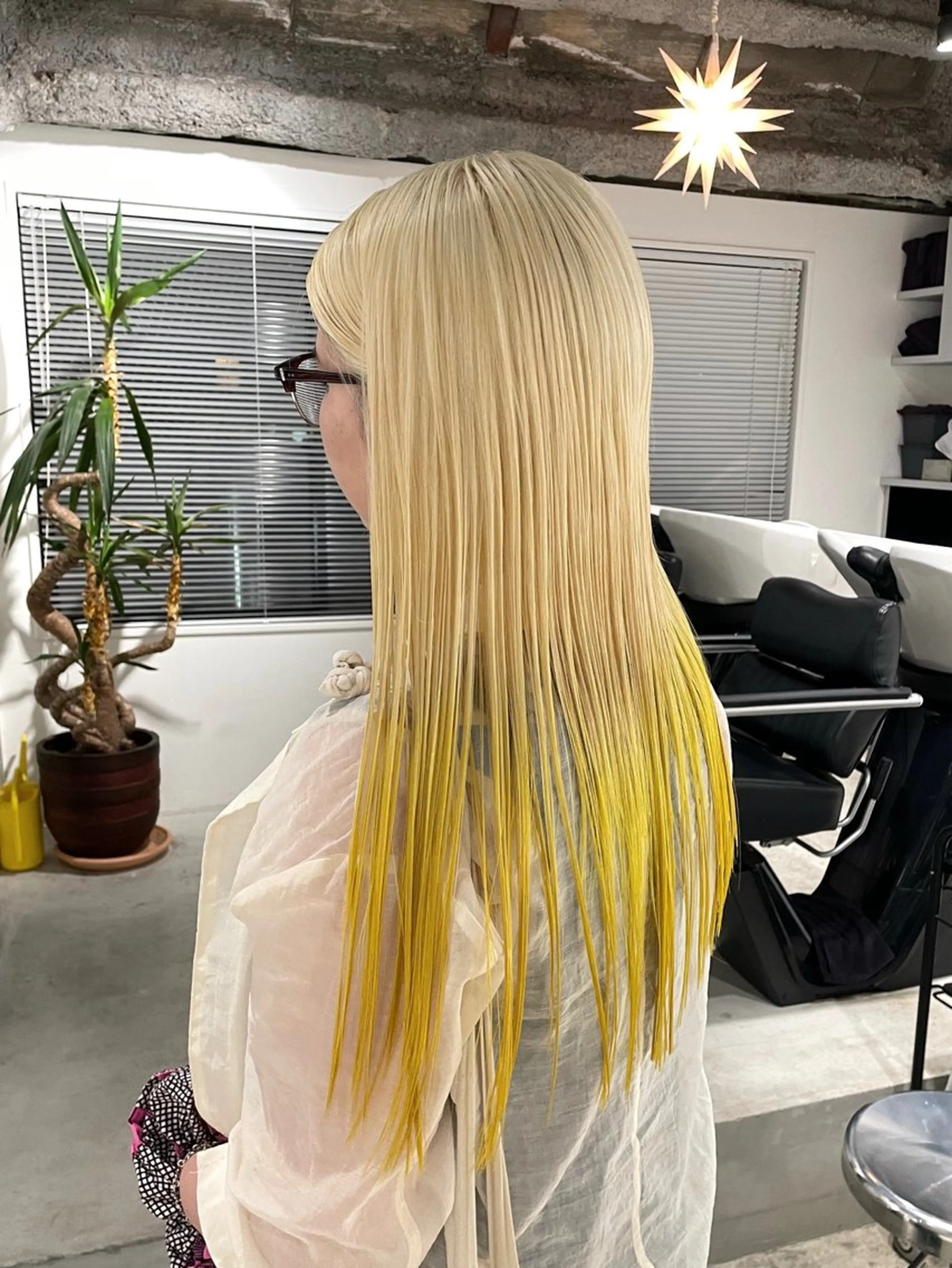 ロング ヘアカラー トリートメント groovy所属・学芸大学/bob/ Sakuraのヘアスタイル