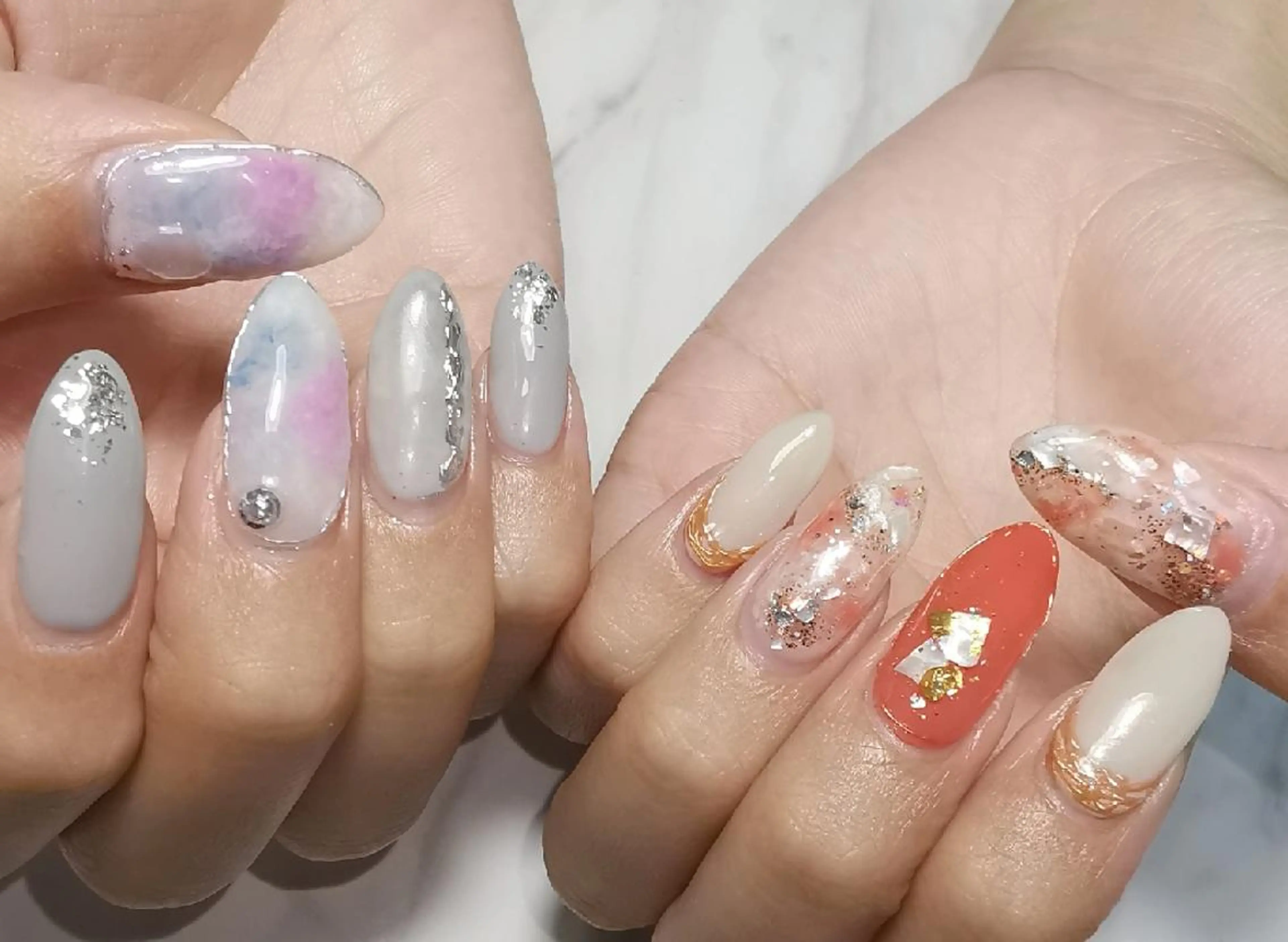 ネイル 持ち込み ハンドネイル reve あやののネイルデザイン