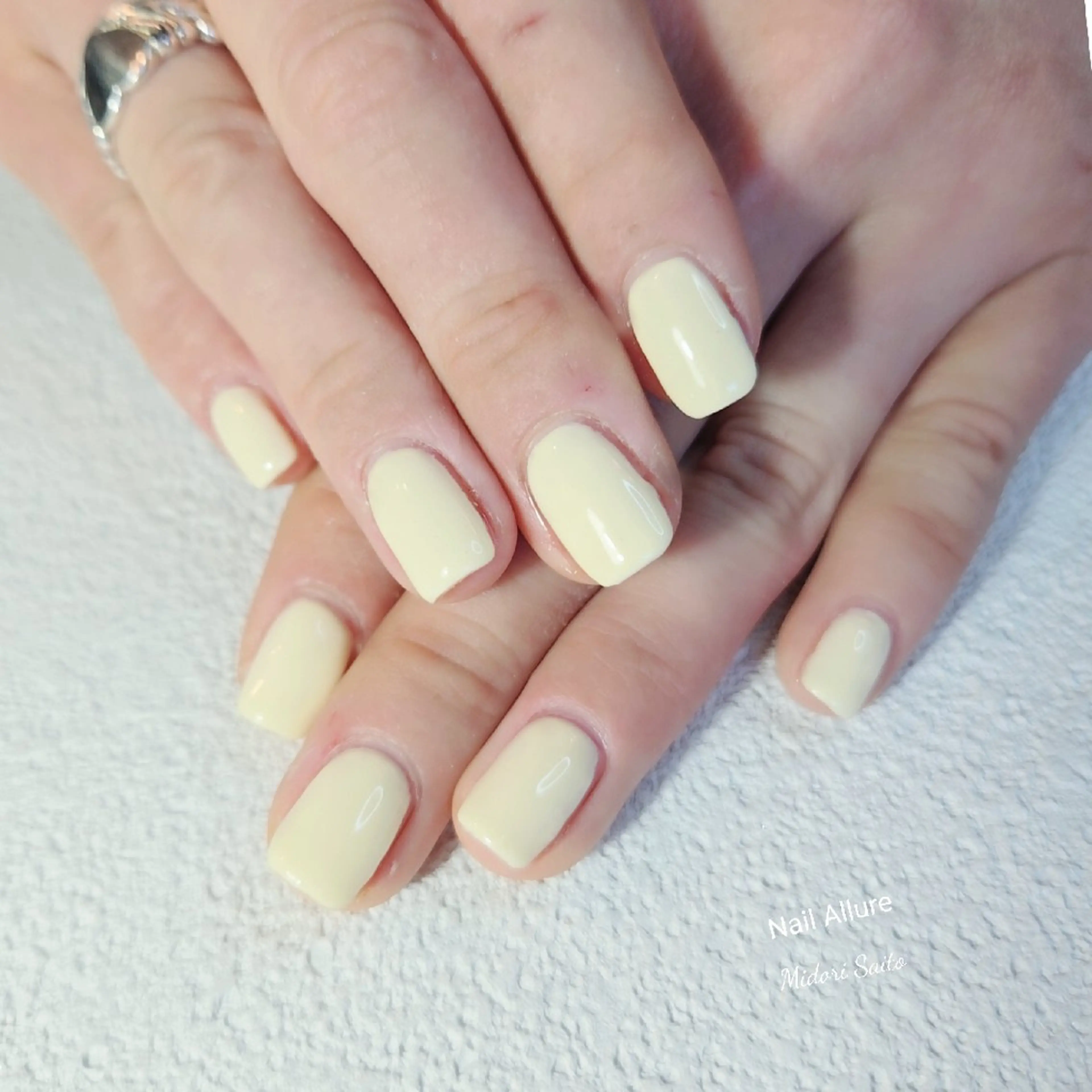ネイル ジェルネイル ワンカラーネイル スカルプネイル Nail Allure(ネイル アルーア)所属・Nail Allureのネイルデザイン