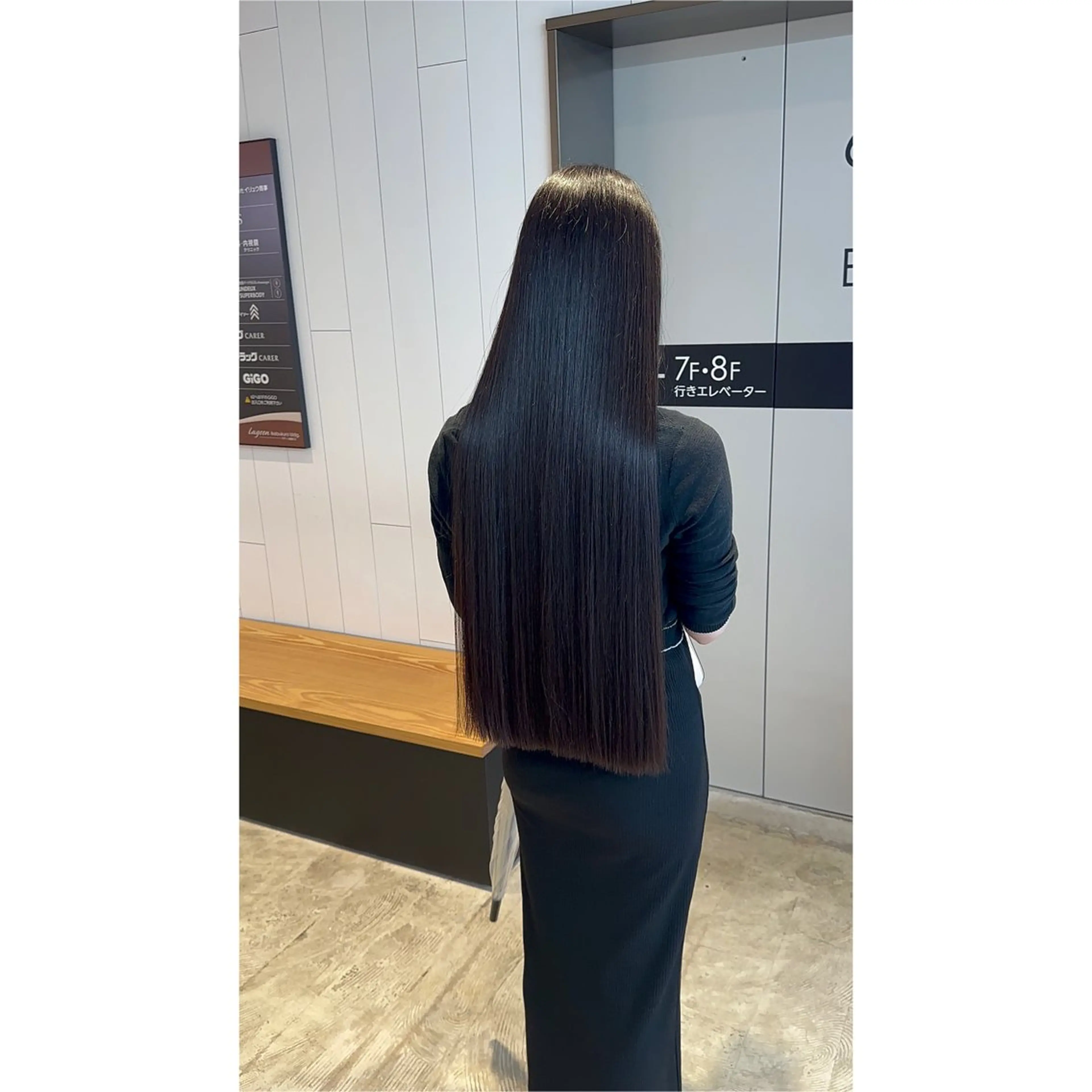 ロング ロング 柴田 賢のヘアスタイル