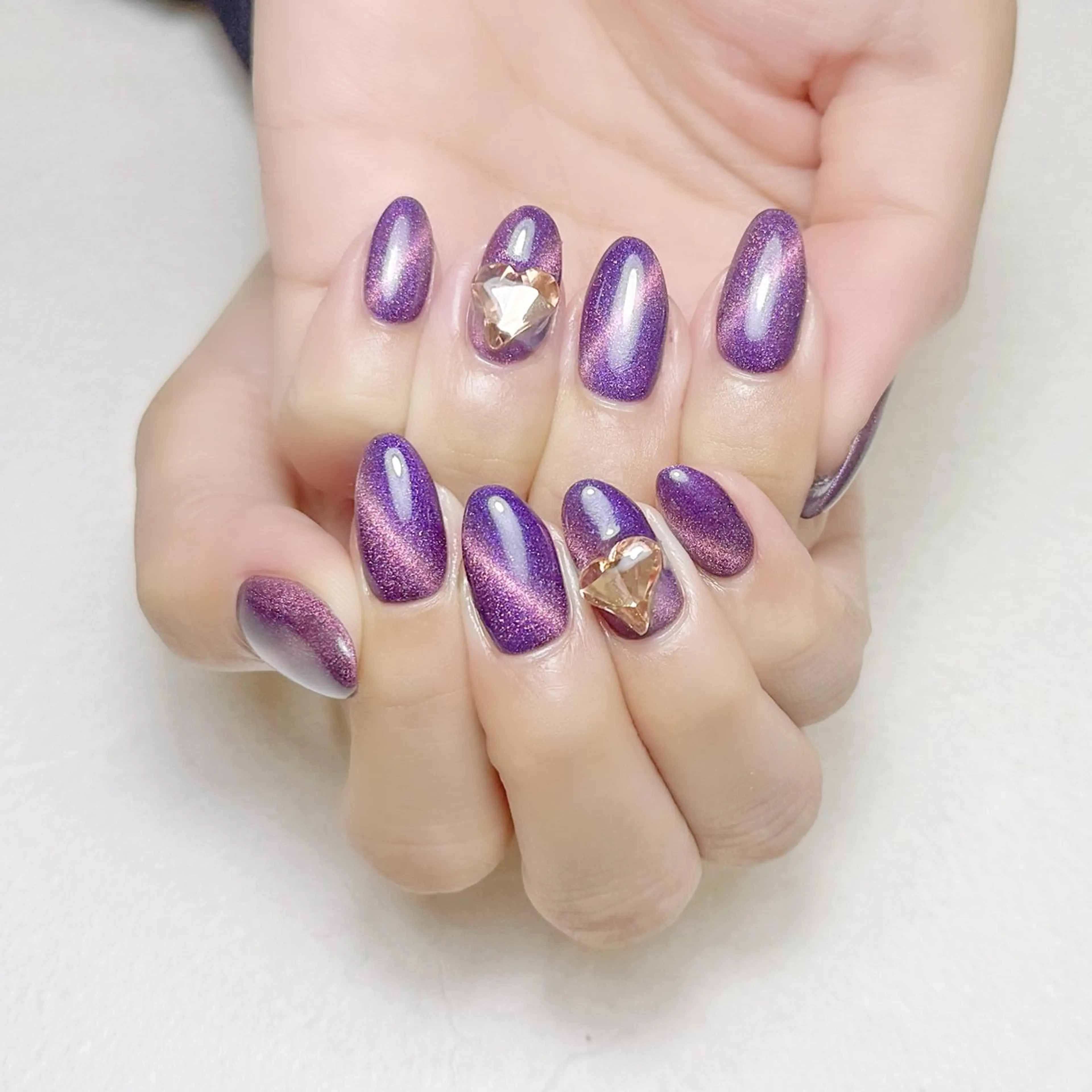 ネイル マグネットネイル オフィスネイル rouse nail RISATOのネイルデザイン