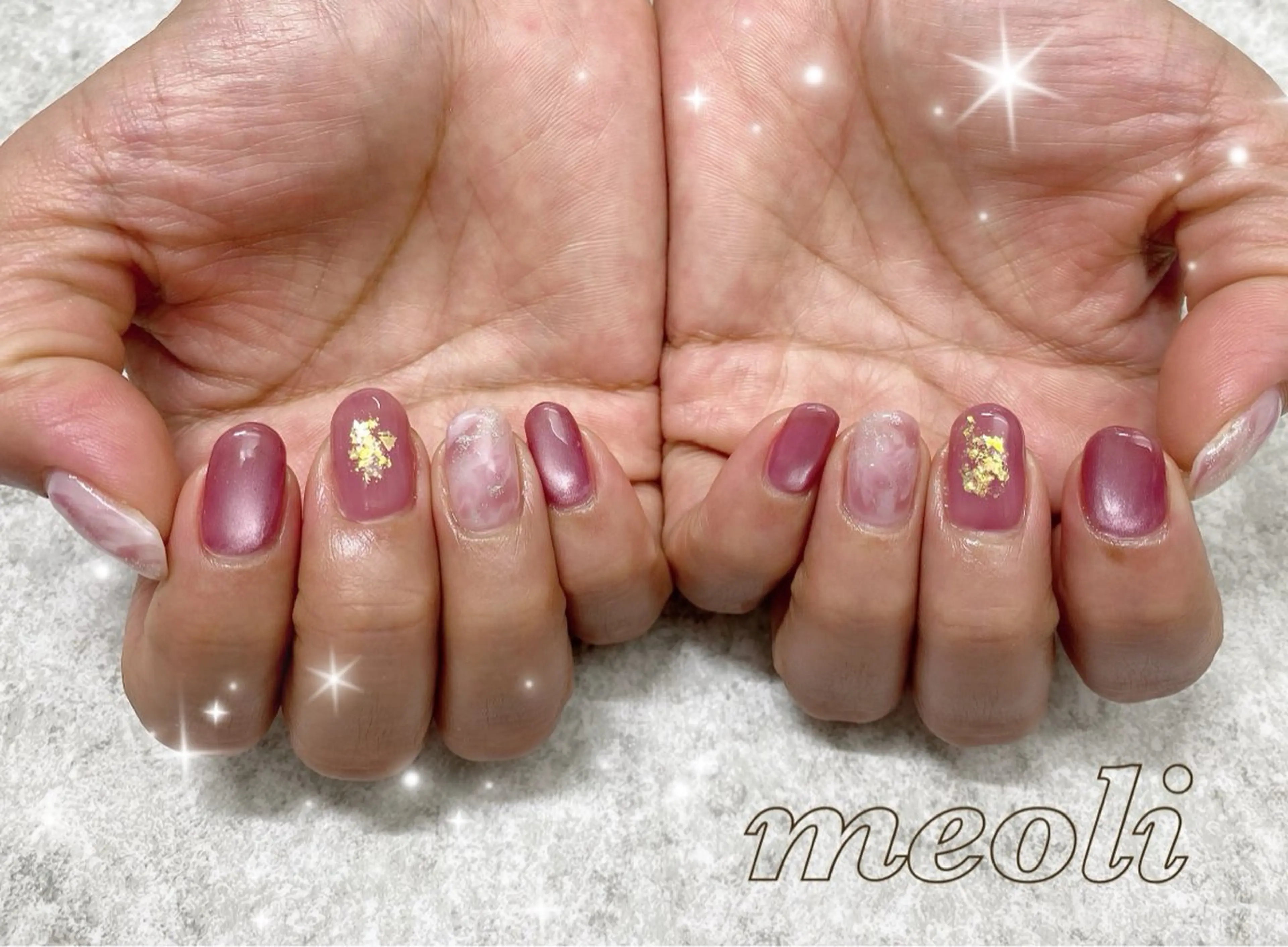 ネイル ハンドネイル nail salon meoli メグのネイルデザイン