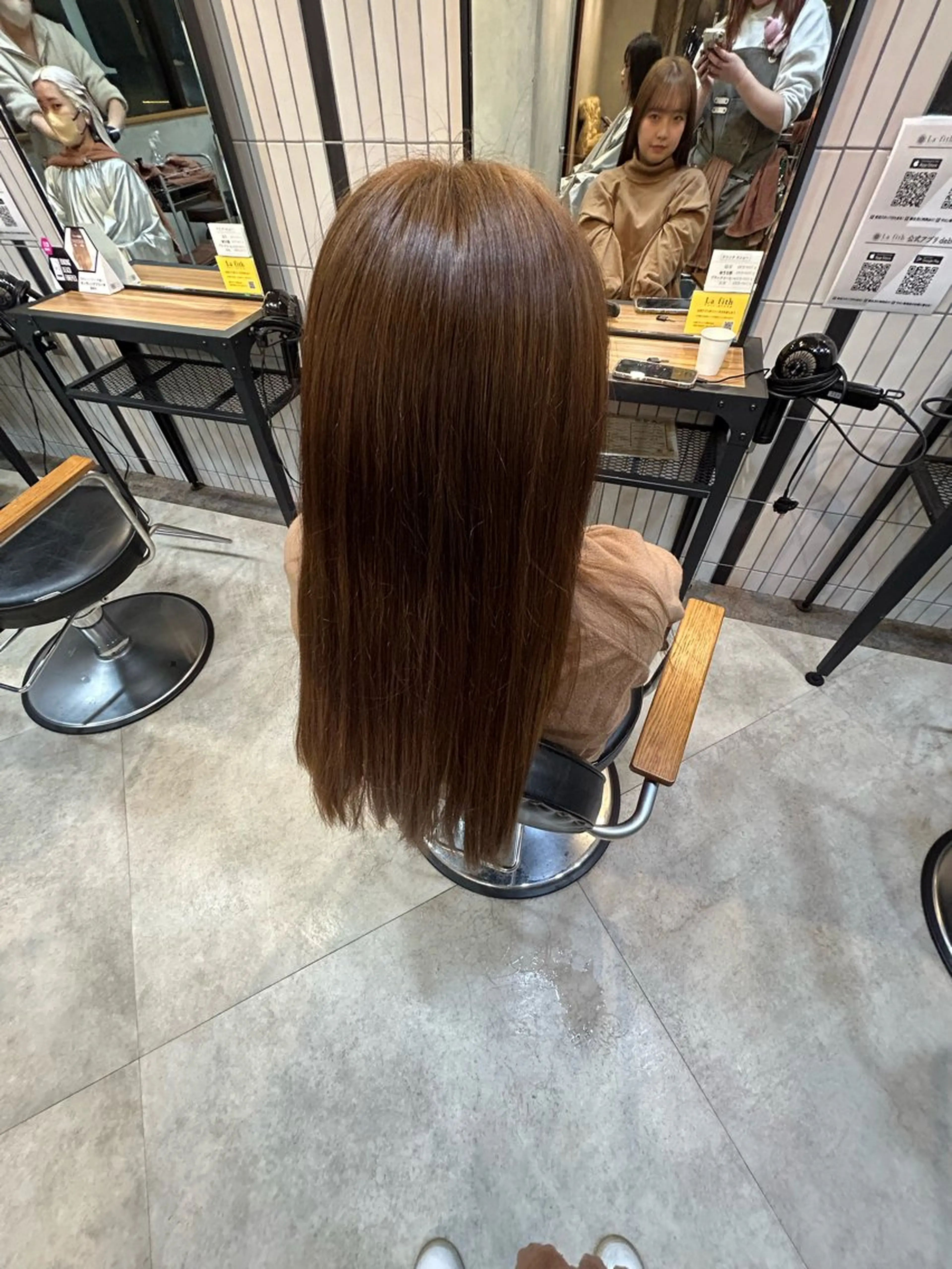 カラー ブリーチ ブリーチなしカラー Lafithhairliebe京都駅前店所属・京都駅前 🎀あかりのヘアスタイル