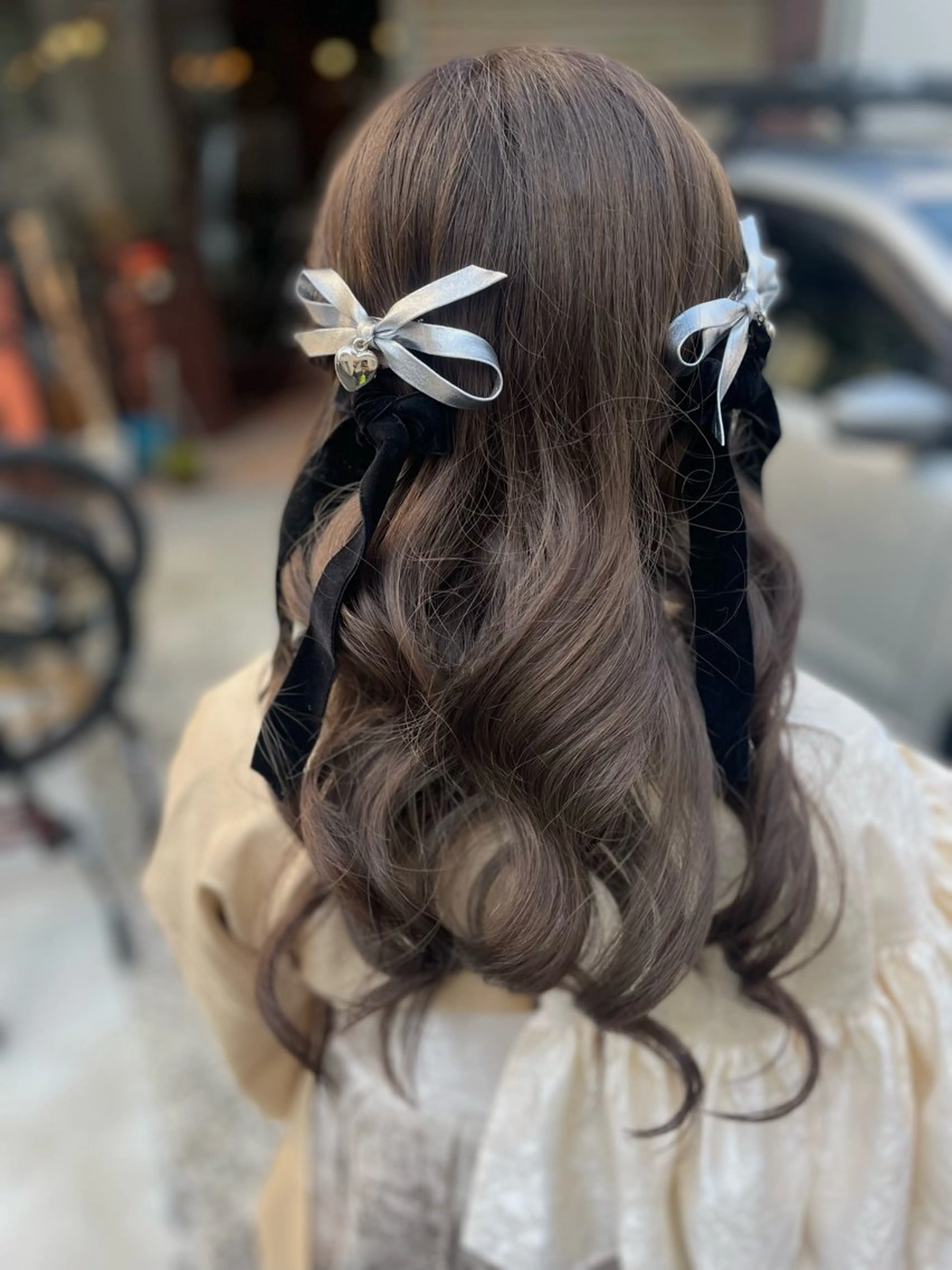 ロング カラー ヘアアレンジ ヘアセット PATH-hair. store/MAIのヘアスタイル