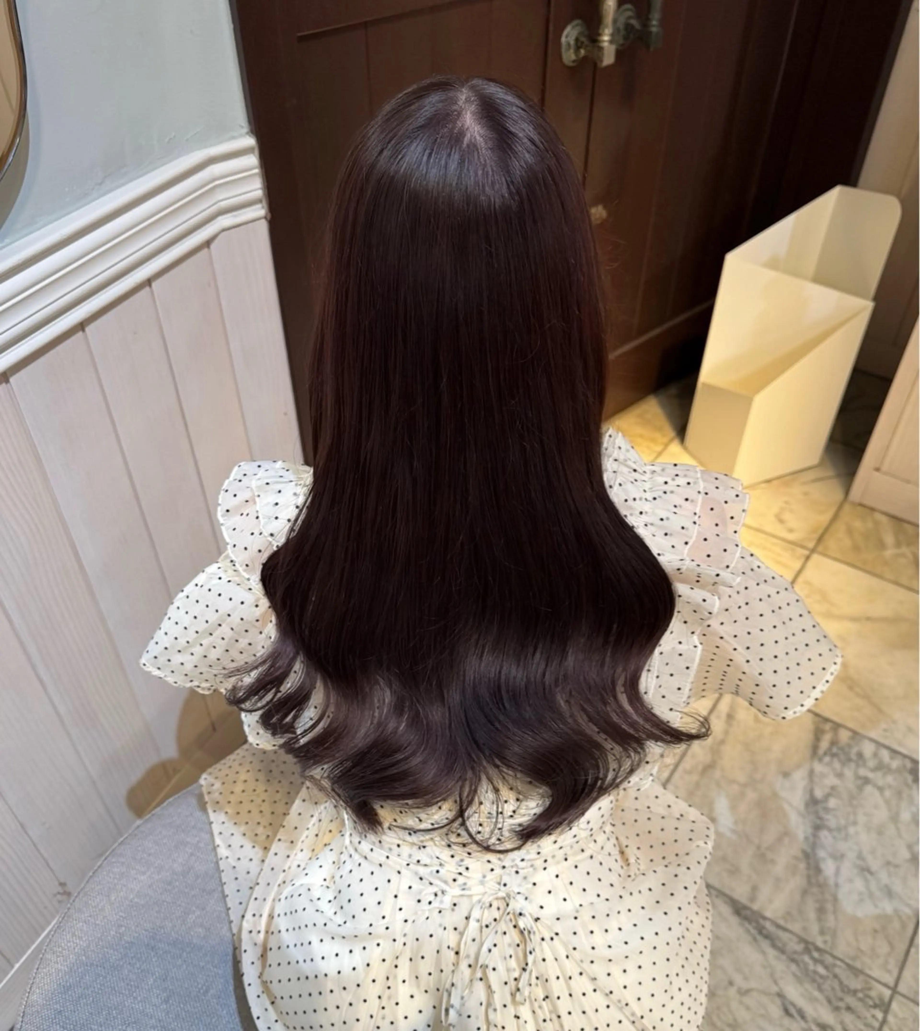 カラー ヘアカラー トリートメント Lidee maoのヘアスタイル