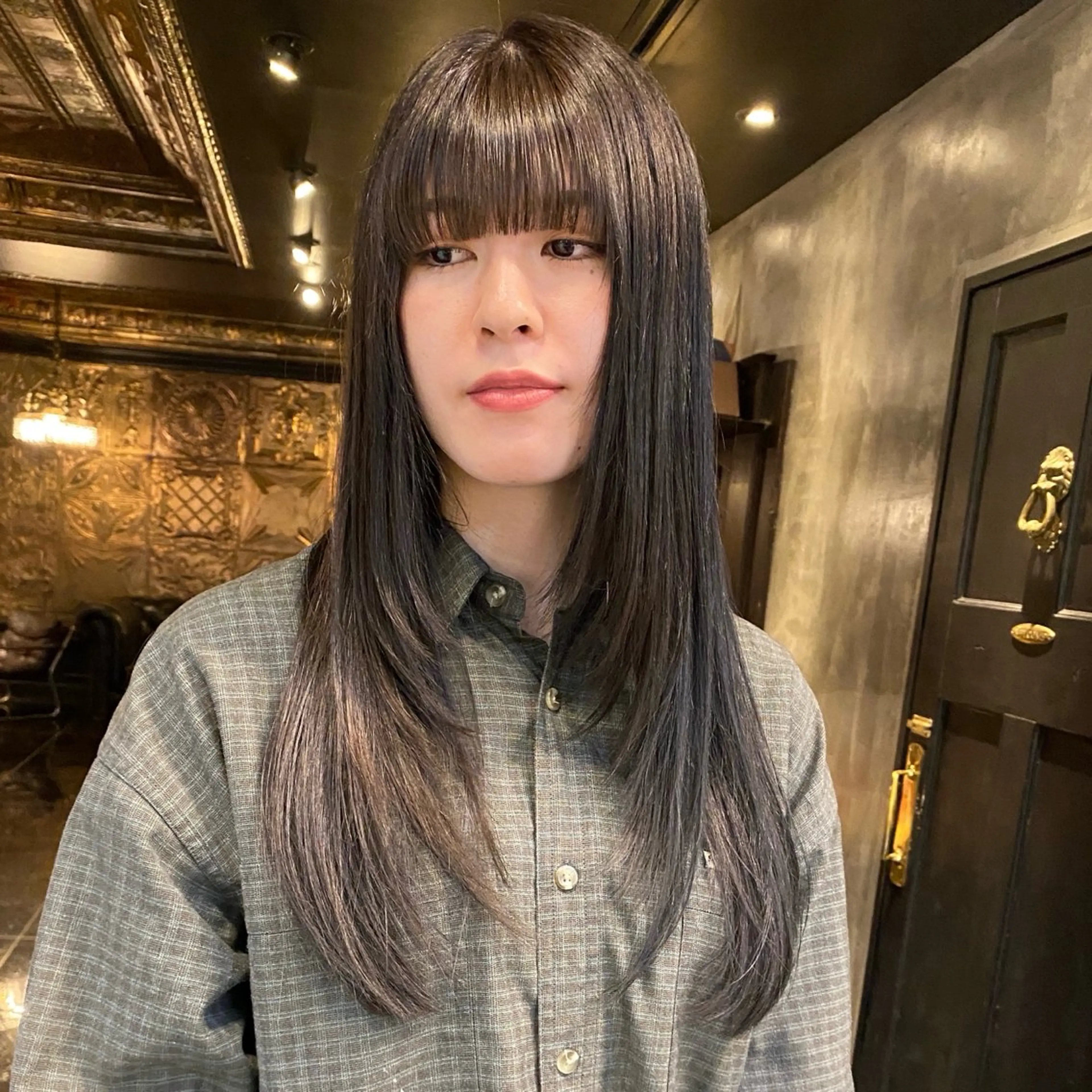 ロング カラー グレージュ 💈ishizuka seiji💈のヘアスタイル