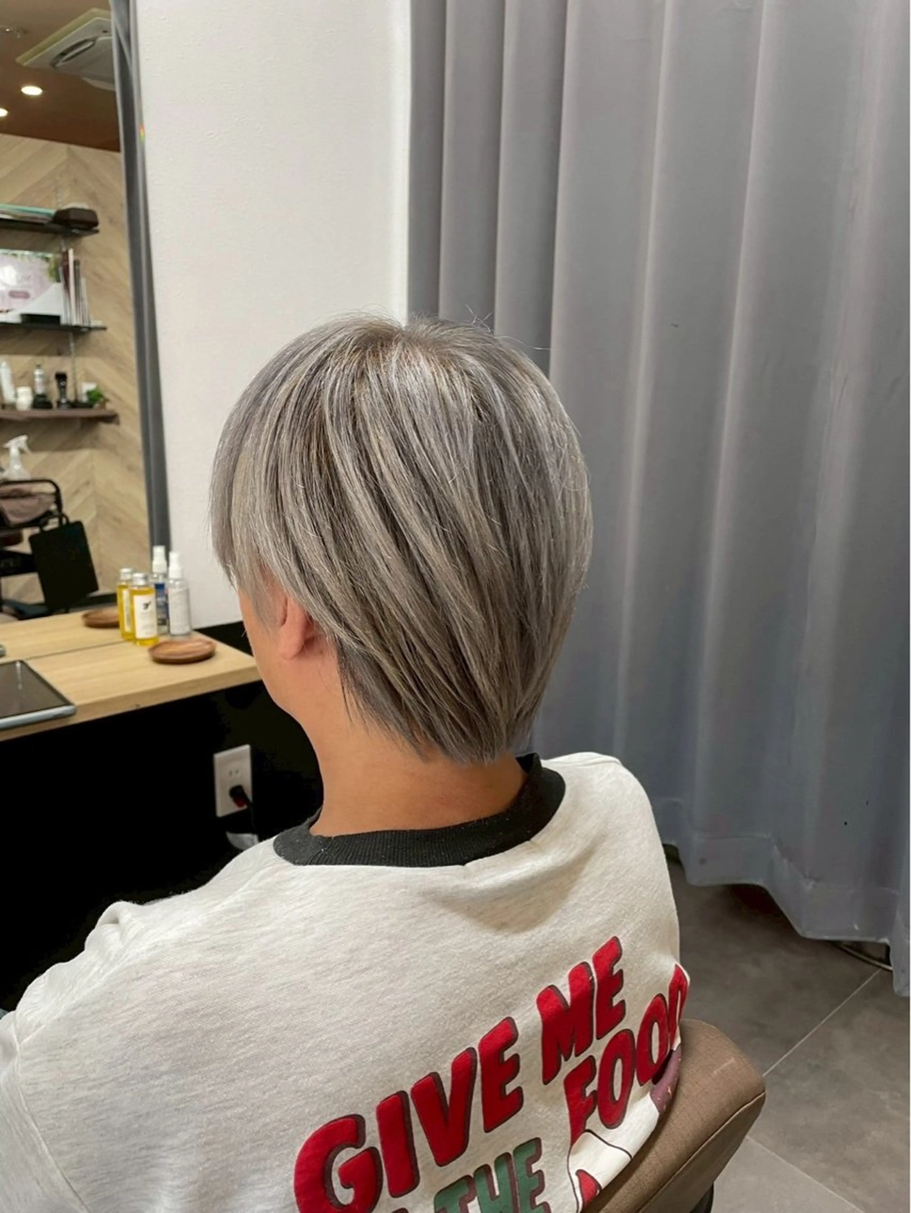 カット＋カラー(ブリーチ込＋バレイヤージュ)＋5stepトリートメントの写真