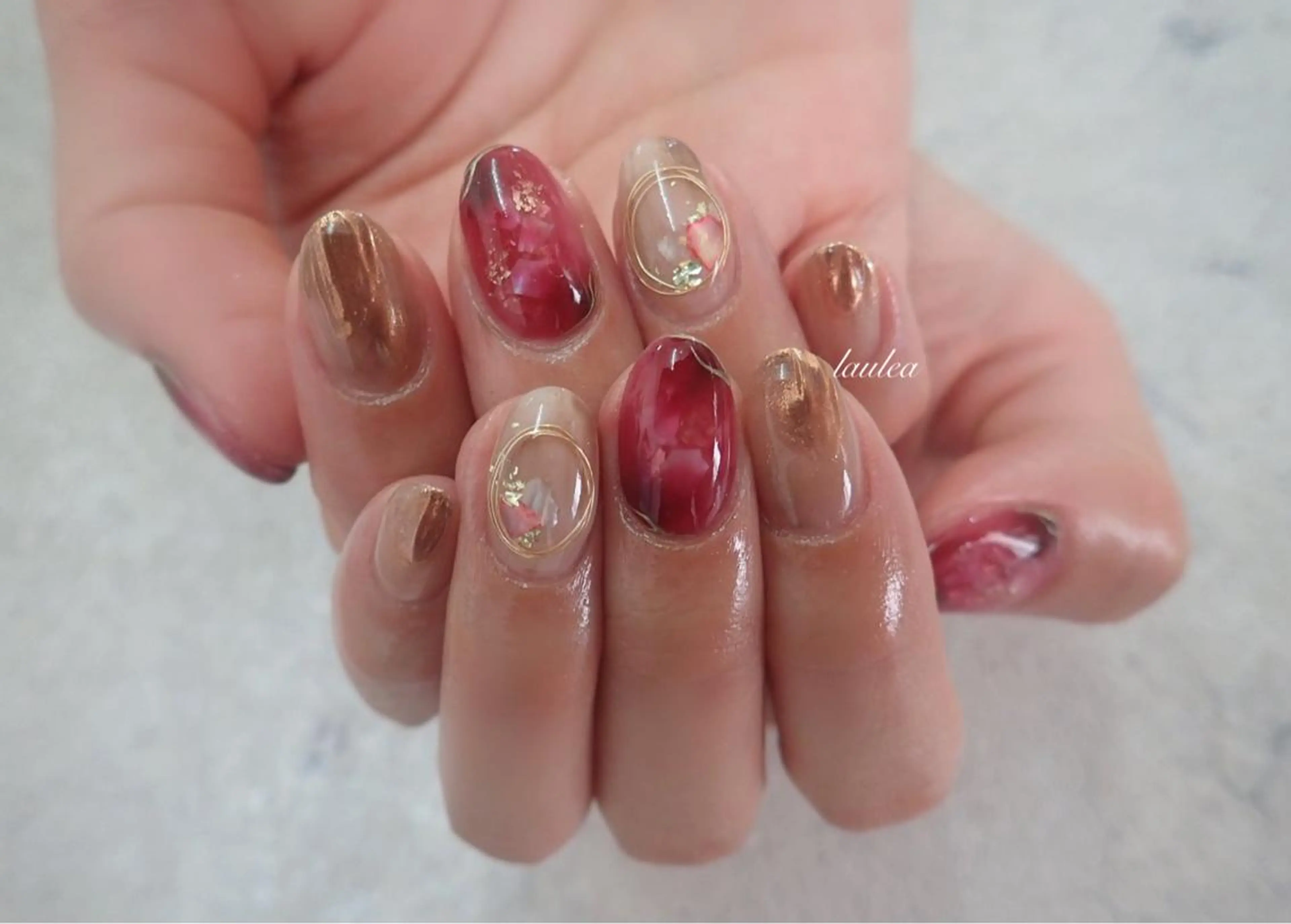 ネイル ハンドネイル nagase yumiのネイルデザイン