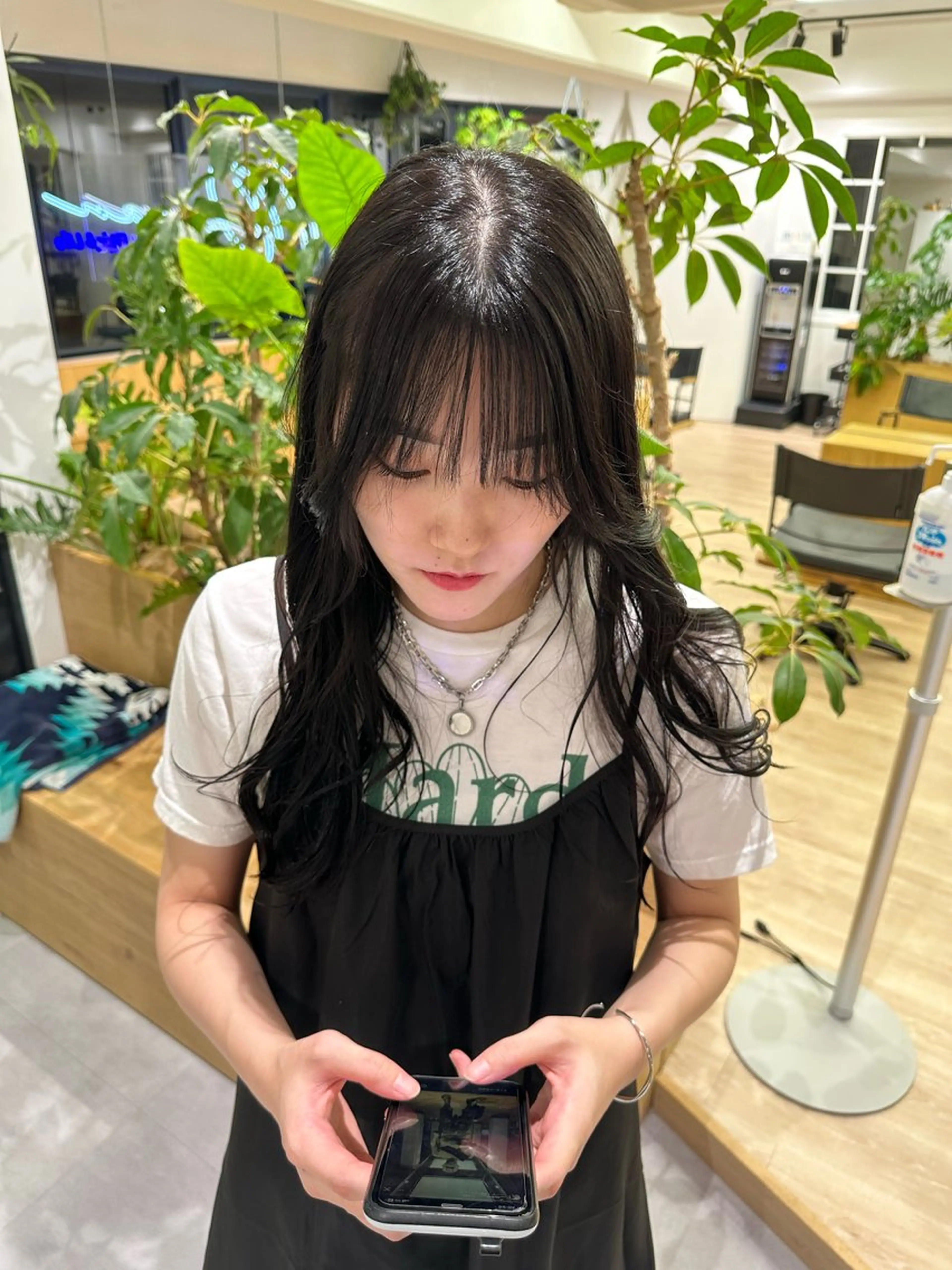 カラー 川上 彩夏のヘアスタイル