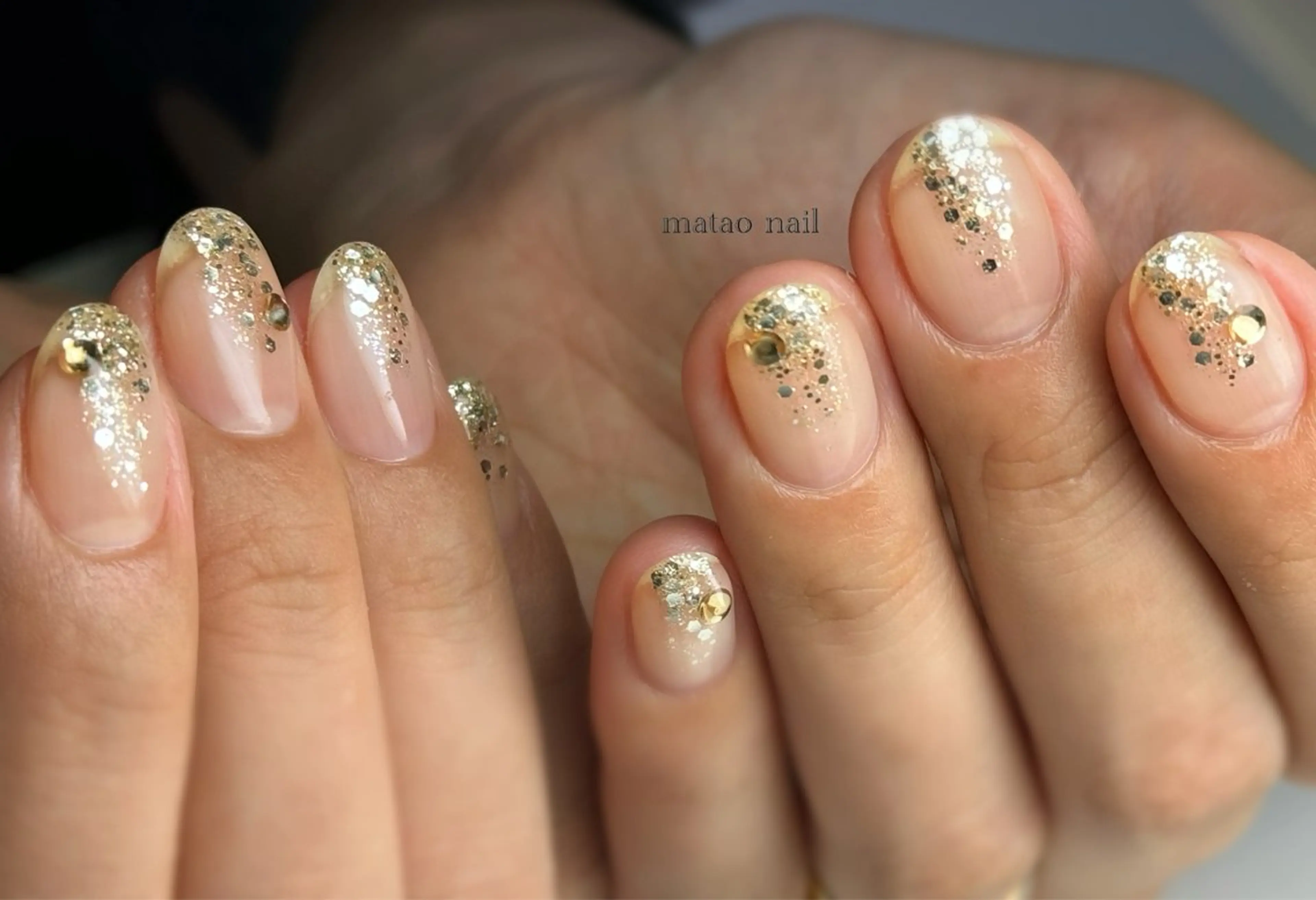 ネイル ストーンネイル ハンドネイル フットネイル matao nailのネイルデザイン