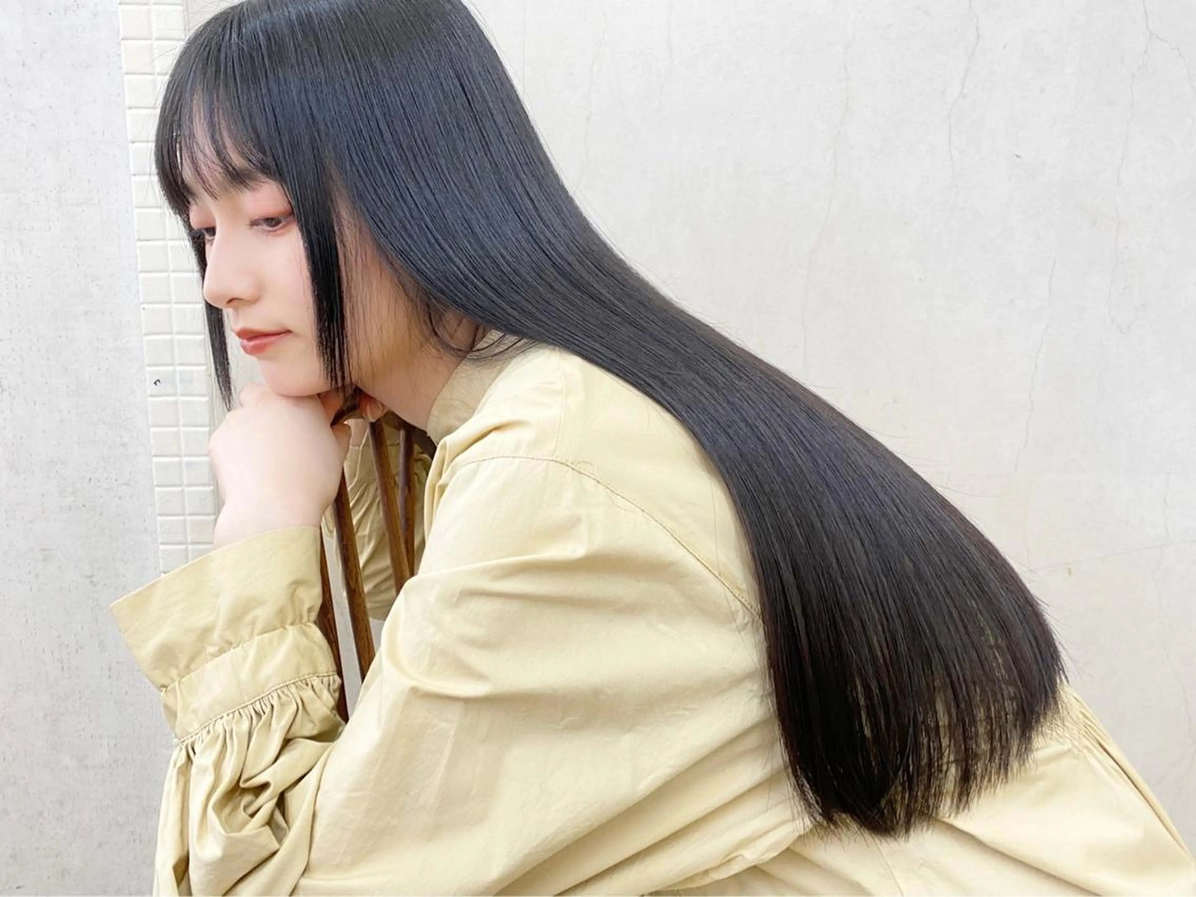 大島 千怜のヘアスタイル