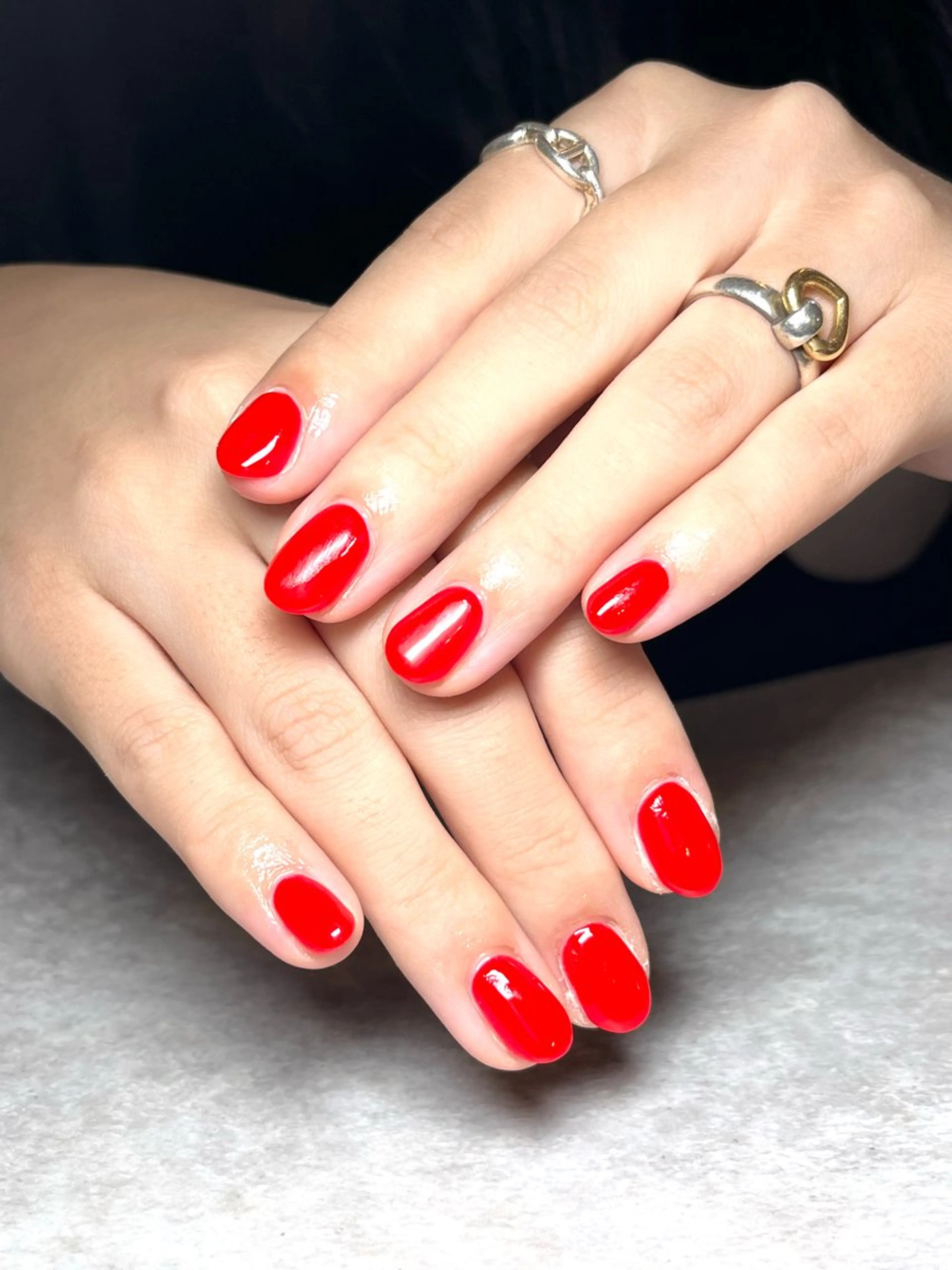 ネイル ワンカラーネイル ハンドネイル elu 船橋店 Fukaのネイルデザイン