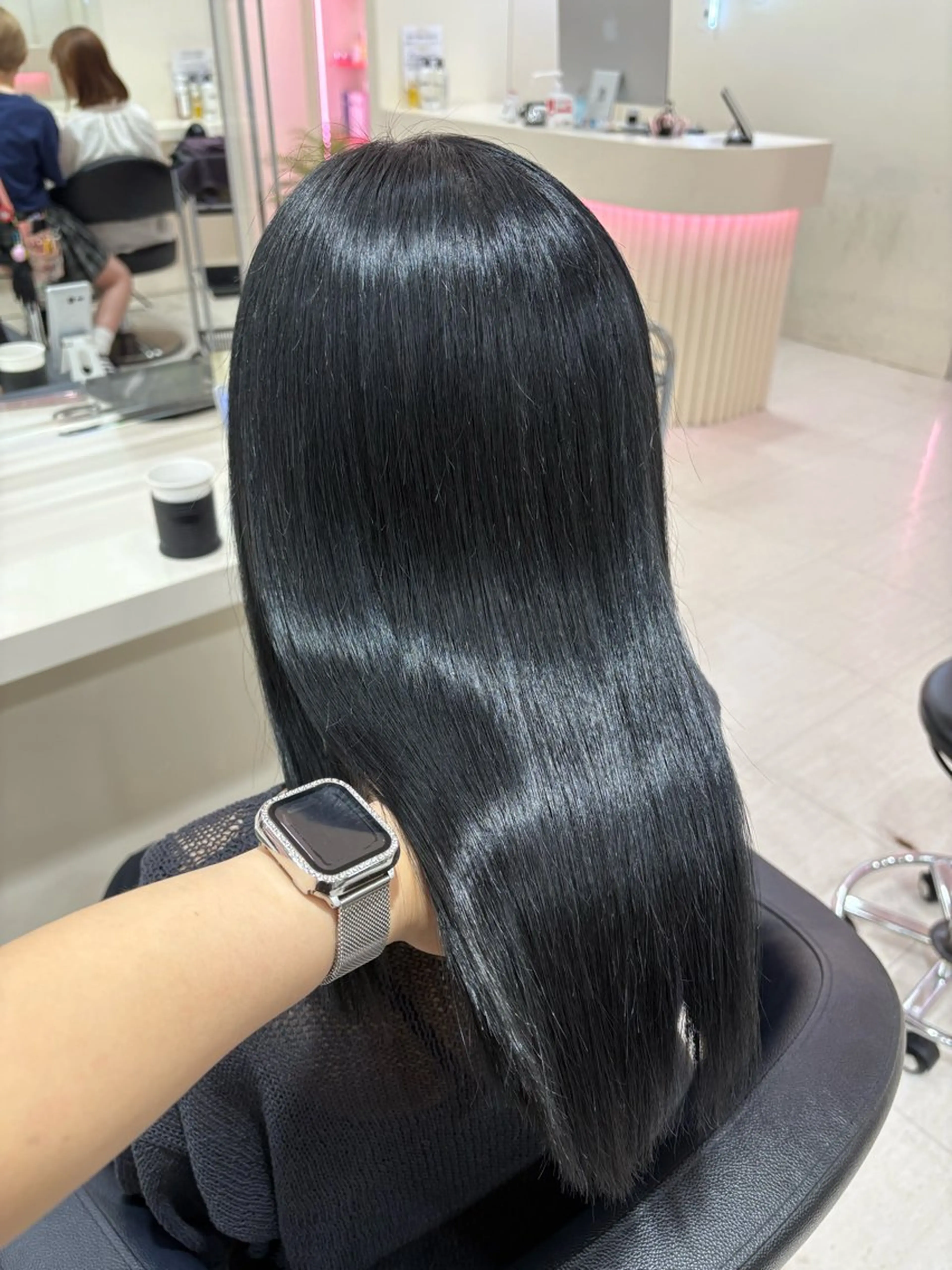 カラー ヘアカラー トリートメント 韓国風hair🖤 Maria🖤💍のヘアスタイル