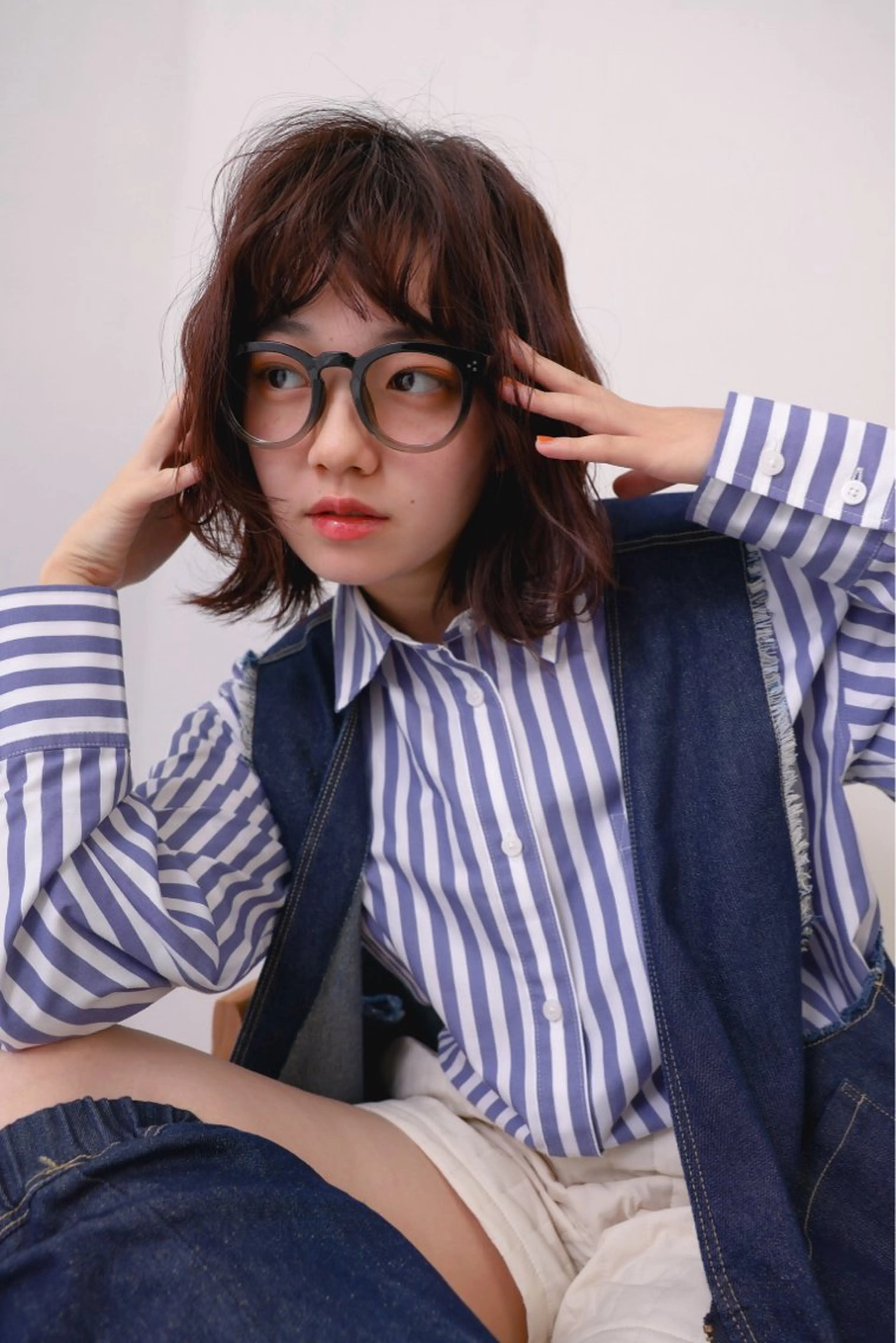 ミディアム SALONDEJOE所属・かどた はるなのヘアスタイル