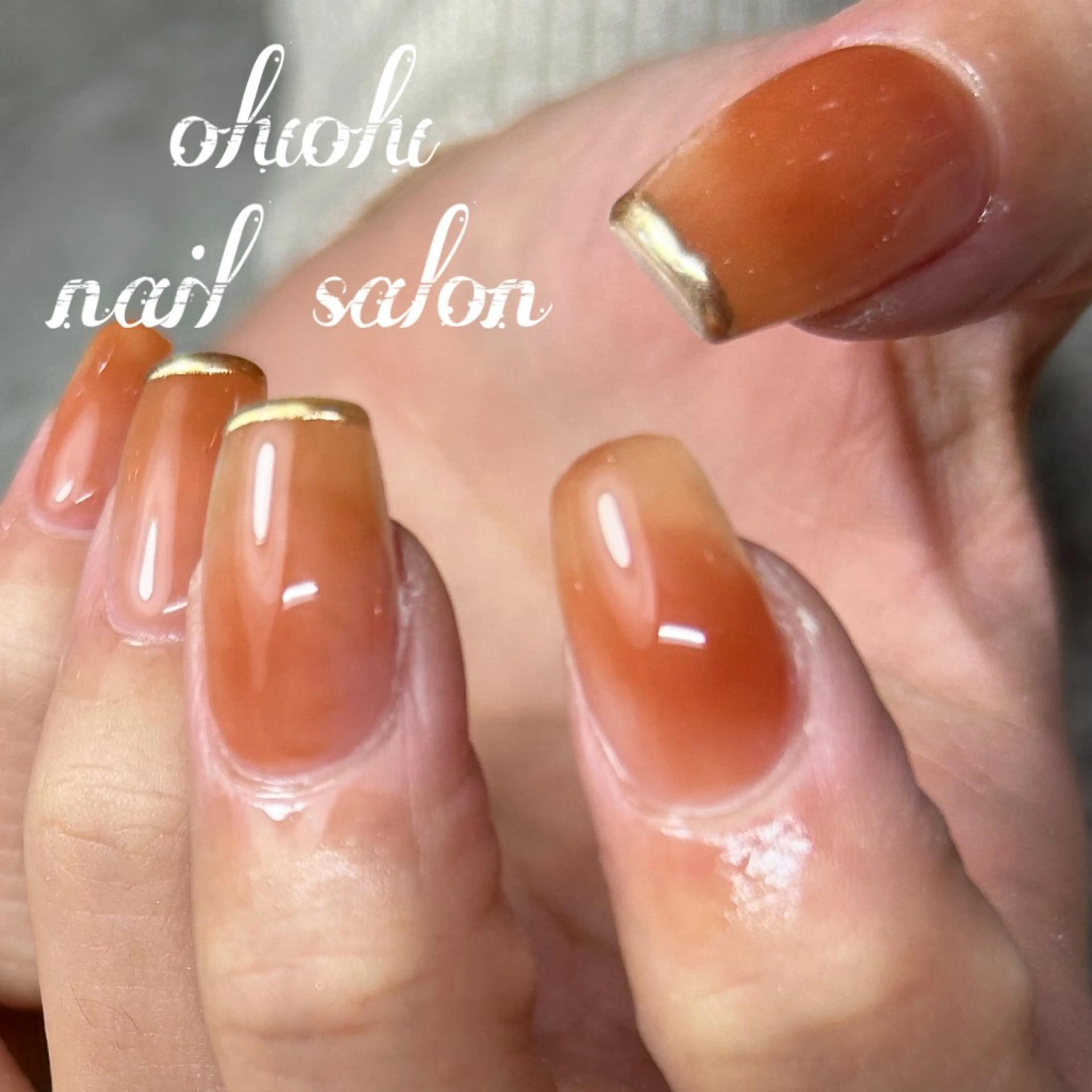 ネイル アートネイル ジェルネイル 持ち込み ニュアンスネイル パラジェル oluolu nailsalonのネイルデザイン