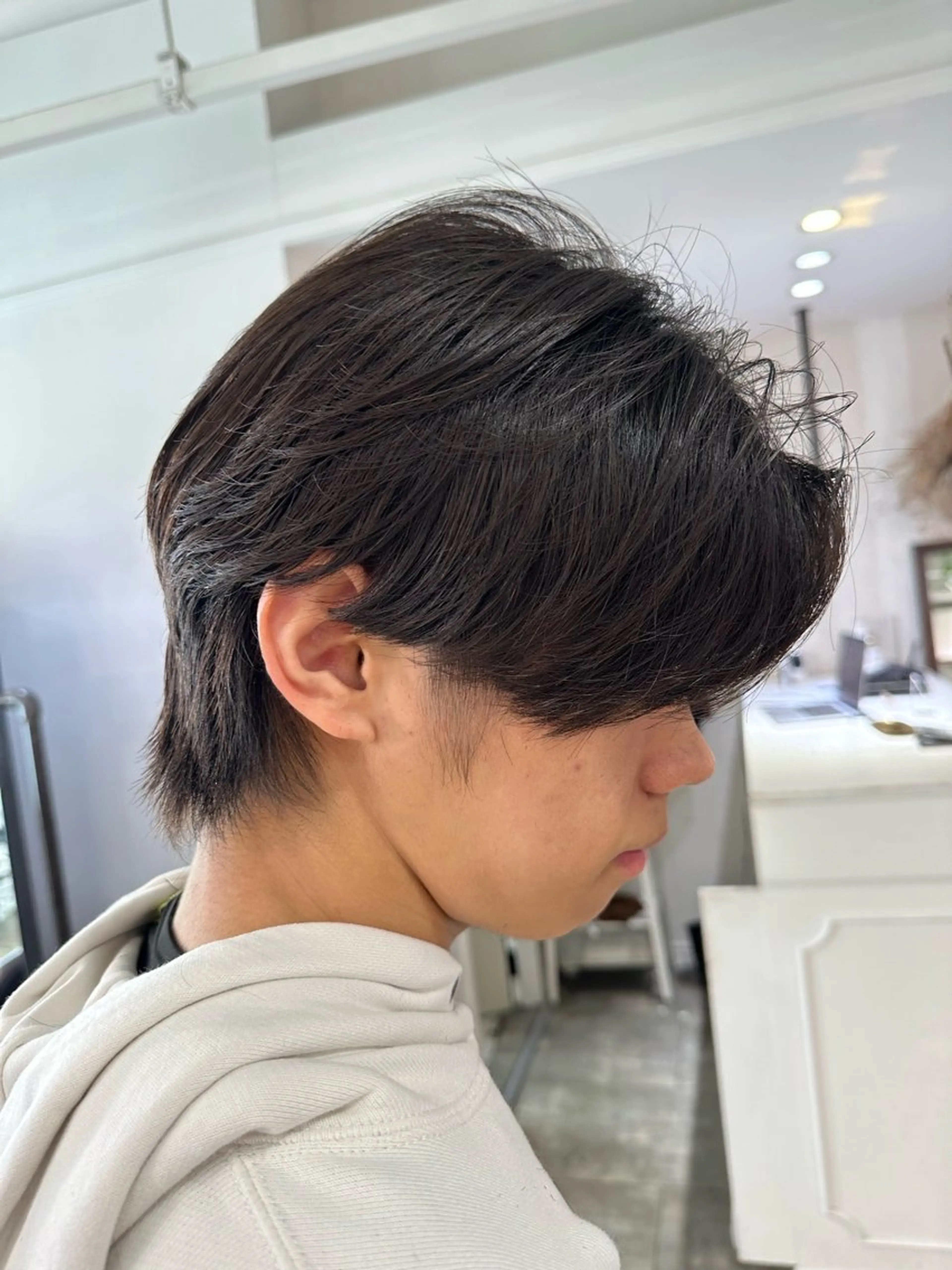 ショート パーマ メンズ カット パーマ 【バレイヤージュ】 kentoのヘアスタイル