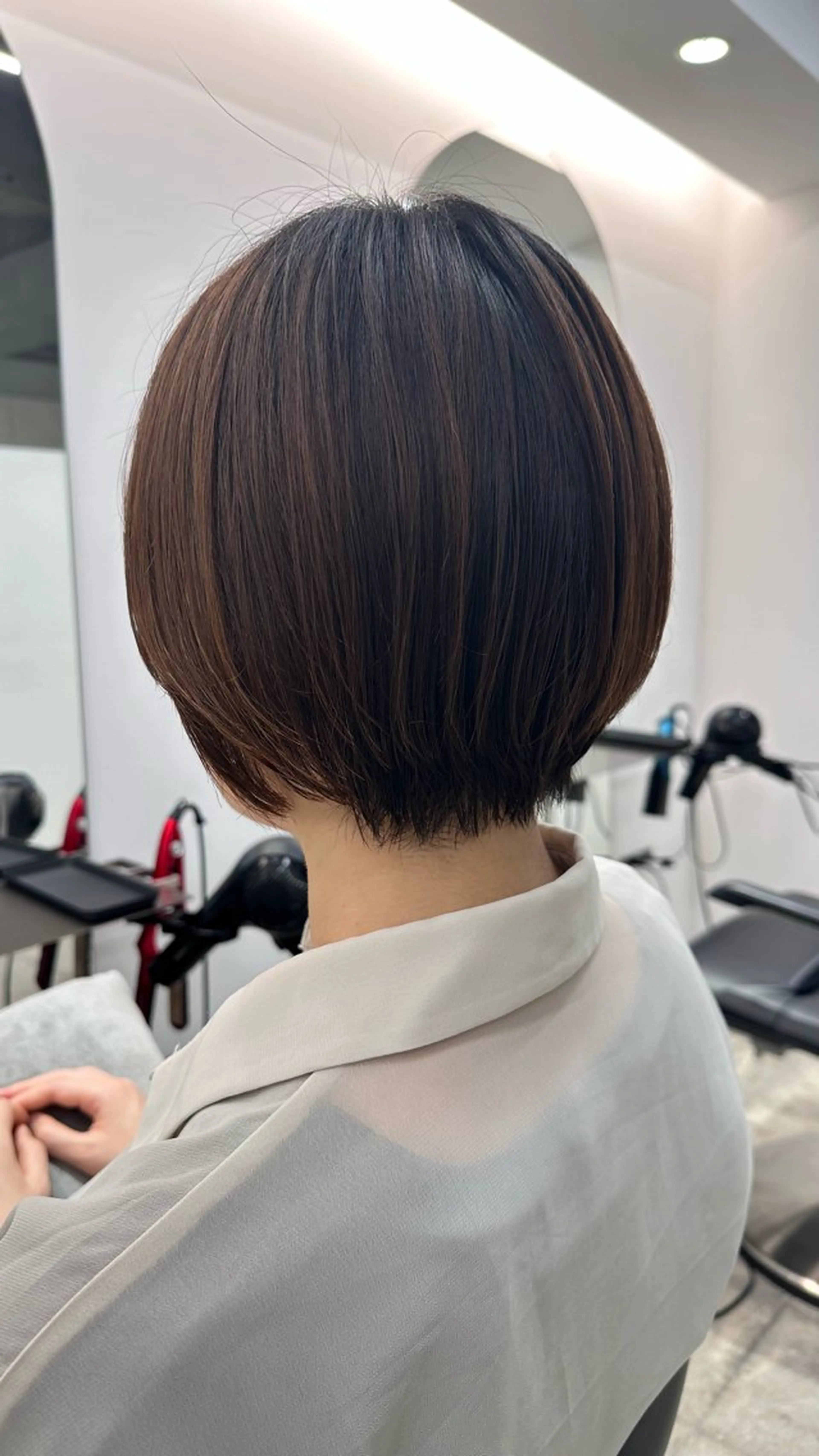 ショート ショートボブ ボブ ショートヘア あいこ/レイヤー カット🌷銀座のヘアスタイル