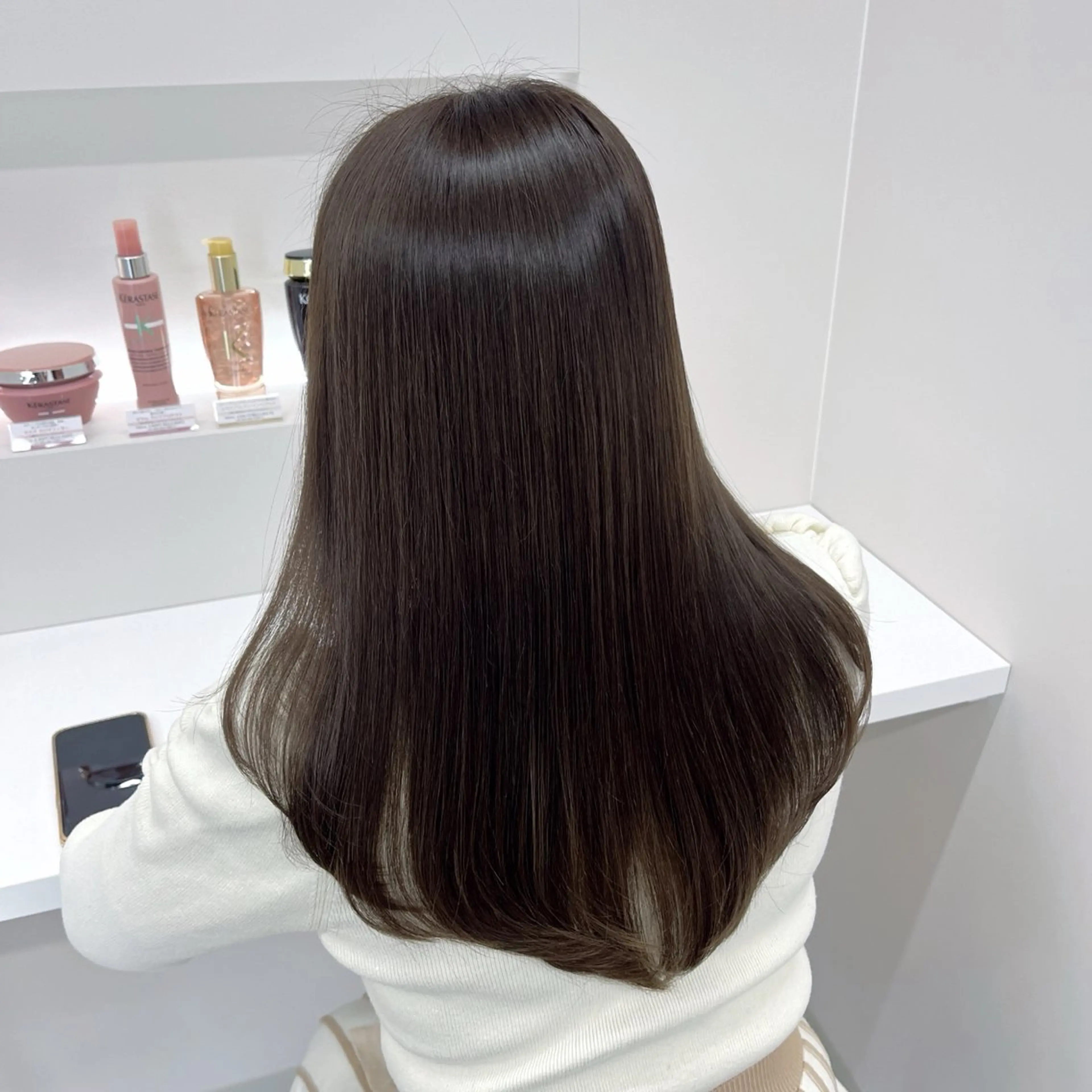 セミロング ヘアカラー トリートメント ハイトーン/心斎橋 🌙イツキのヘアスタイル