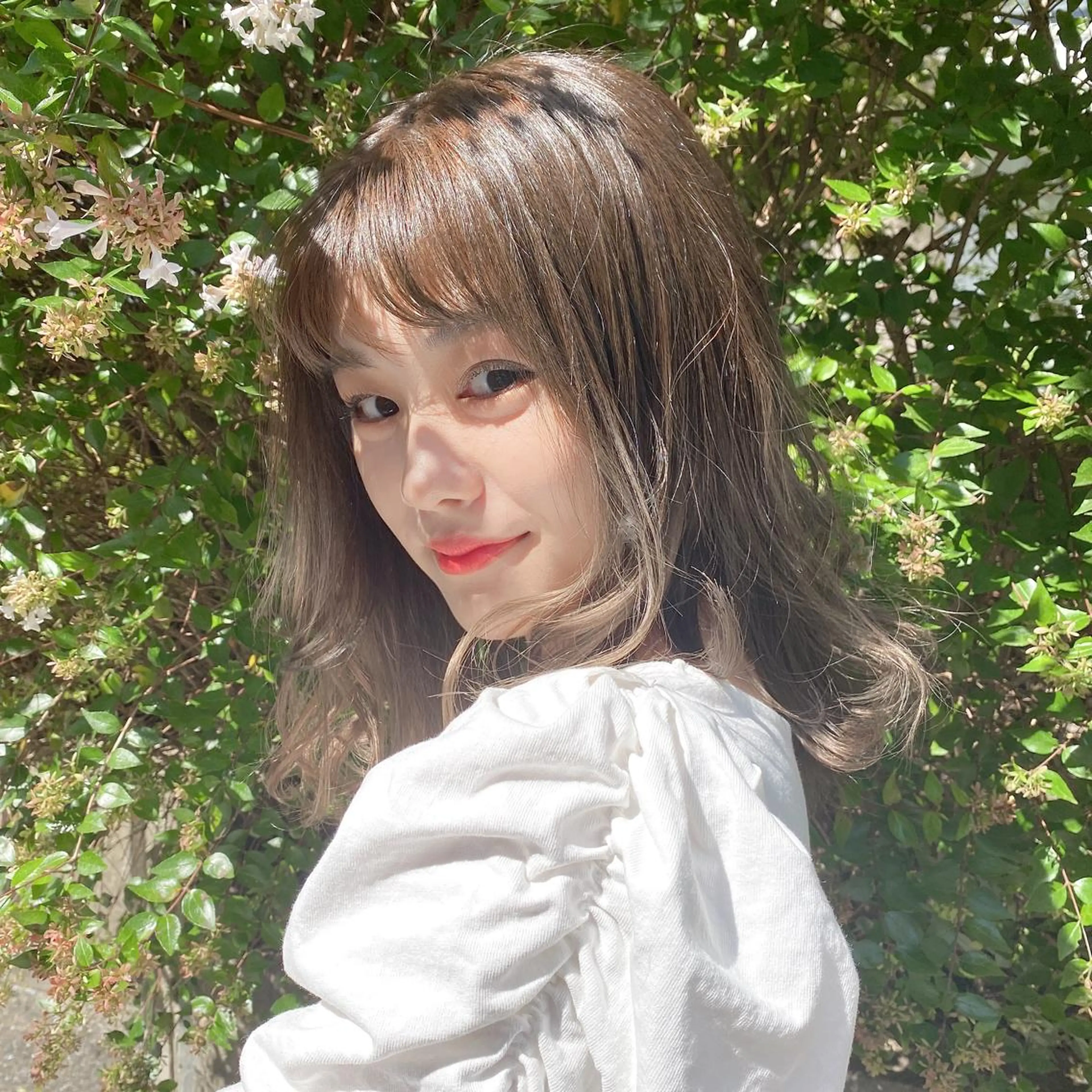 セミロング Trip 大名🌟 ダブルカラーのヘアスタイル