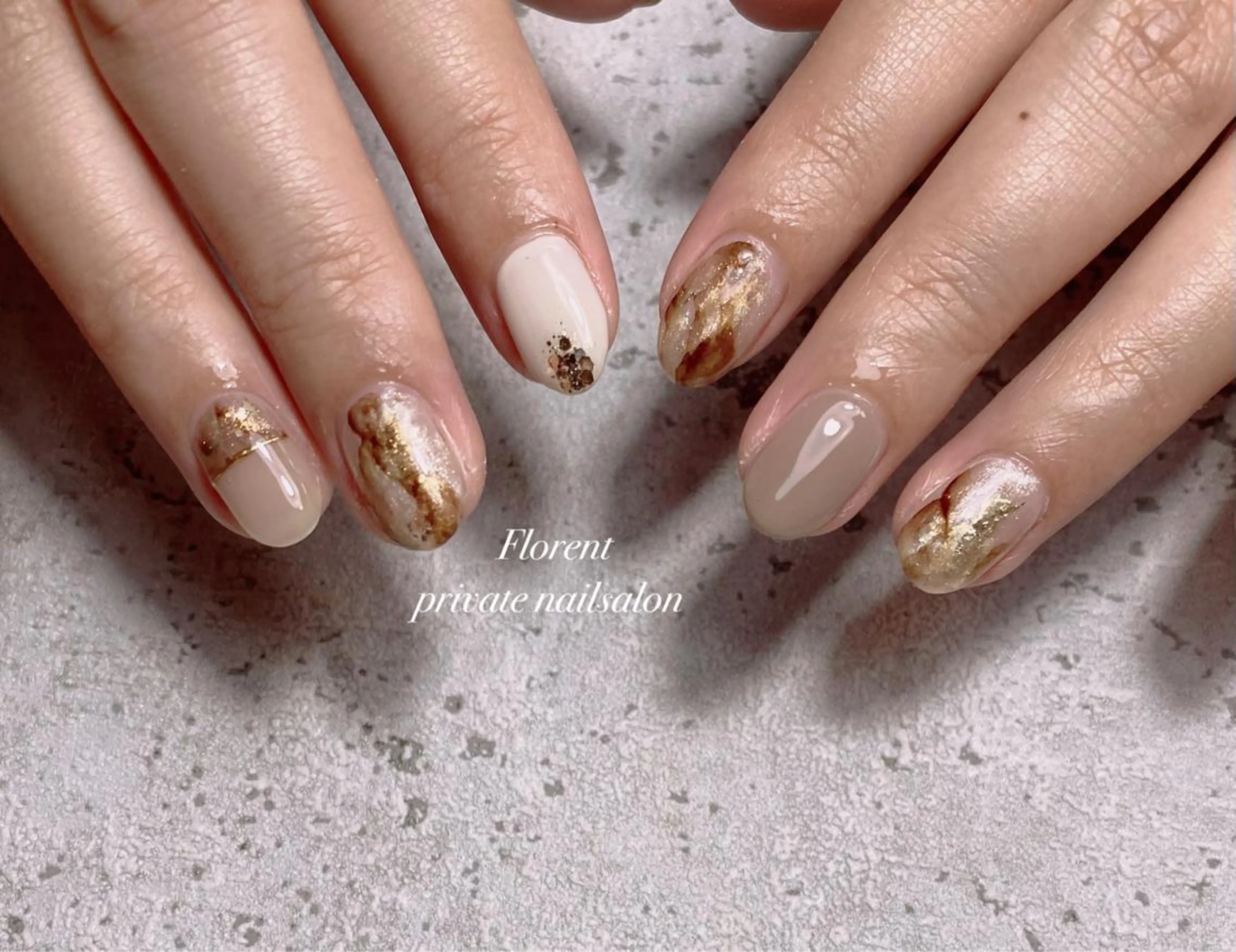 ネイル ハンドネイル florent nailのネイルデザイン