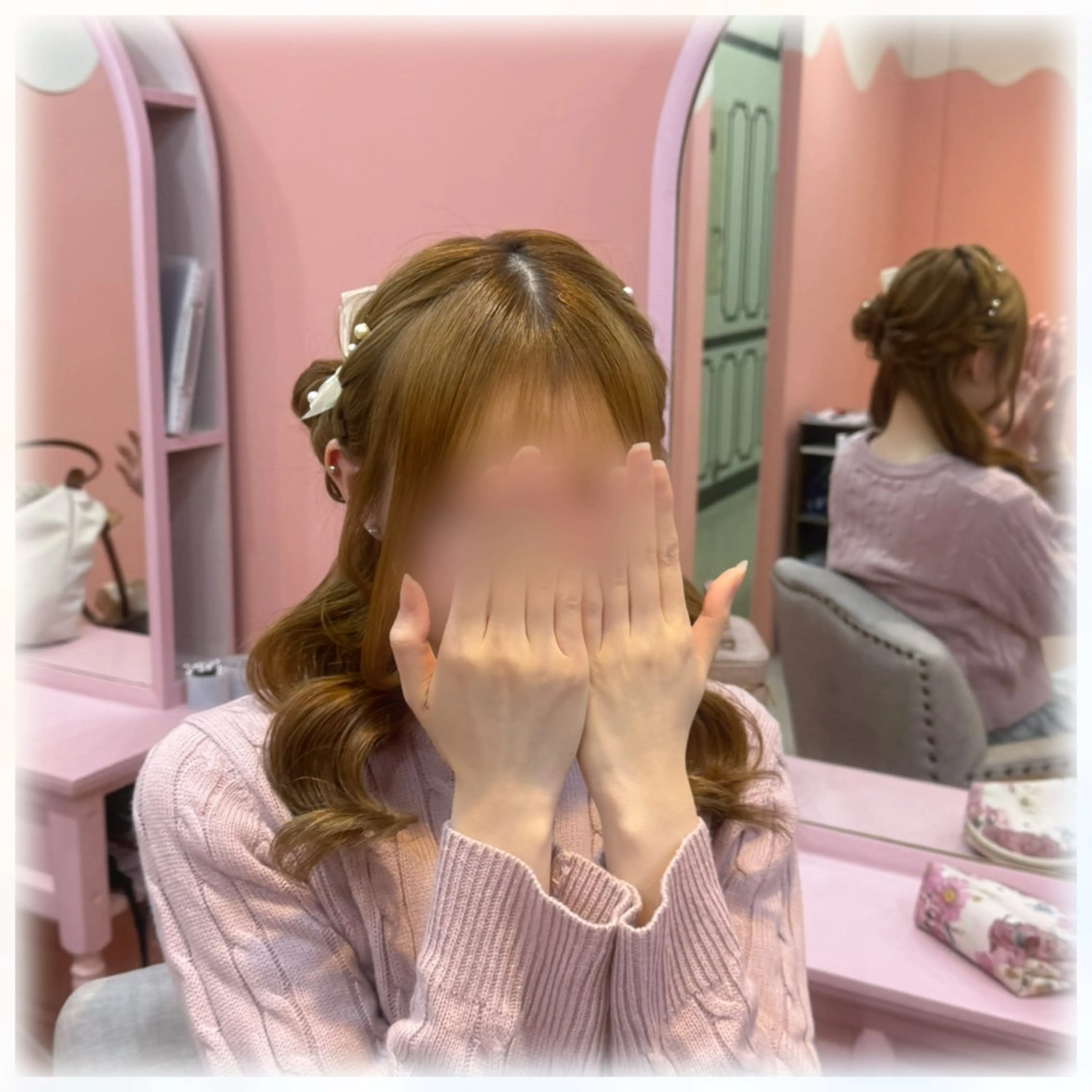 ヘアアレンジ 秋葉原コットン所属・ヘアセット 🤍AIRA🤍のヘアスタイル