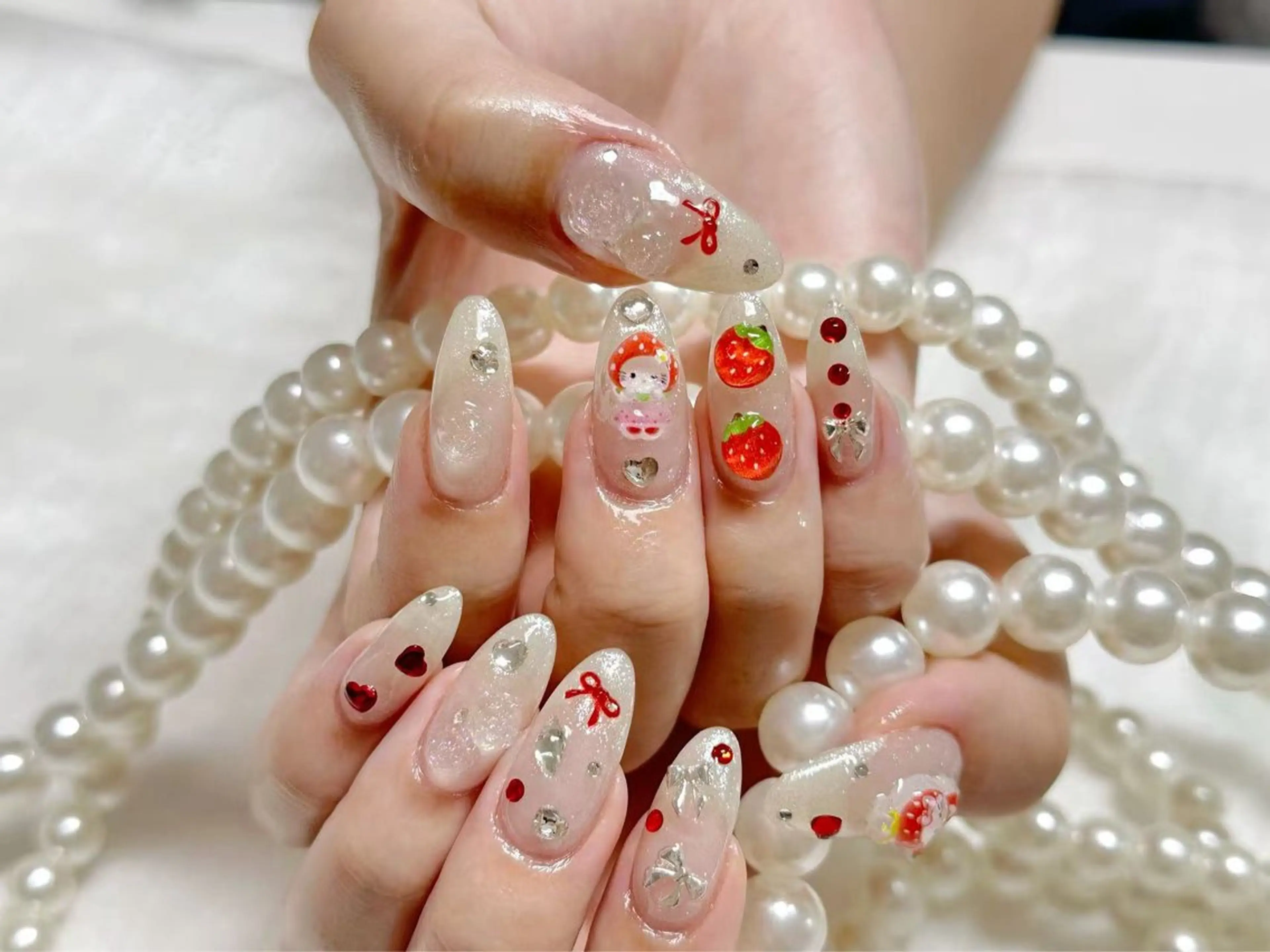 ネイル クリアネイル 成人式 フラッシュネイル フットネイル フレンチネイル 💫KASUMI 💅のネイルデザイン