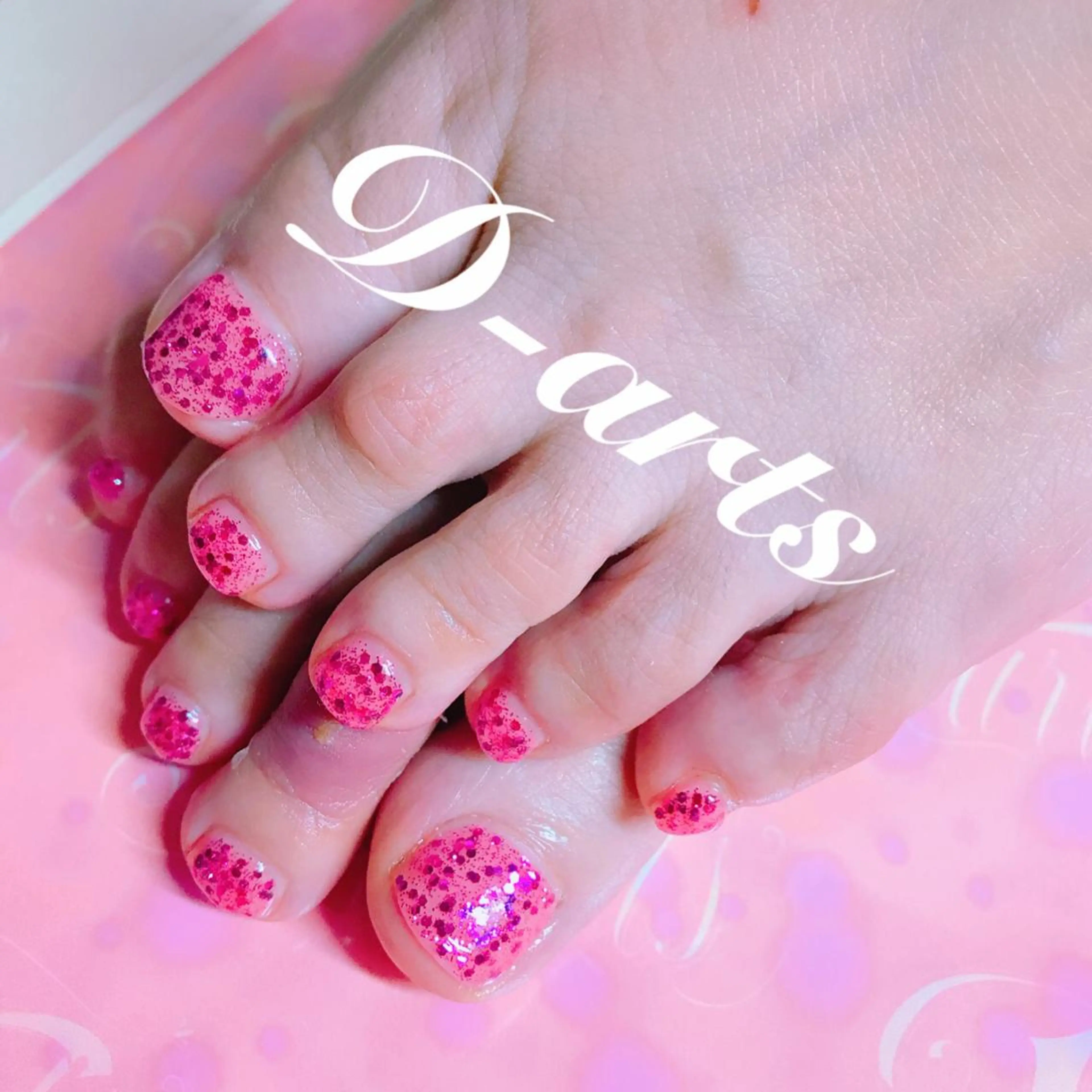 ネイル ピンク S&S 村田小百合のネイルデザイン