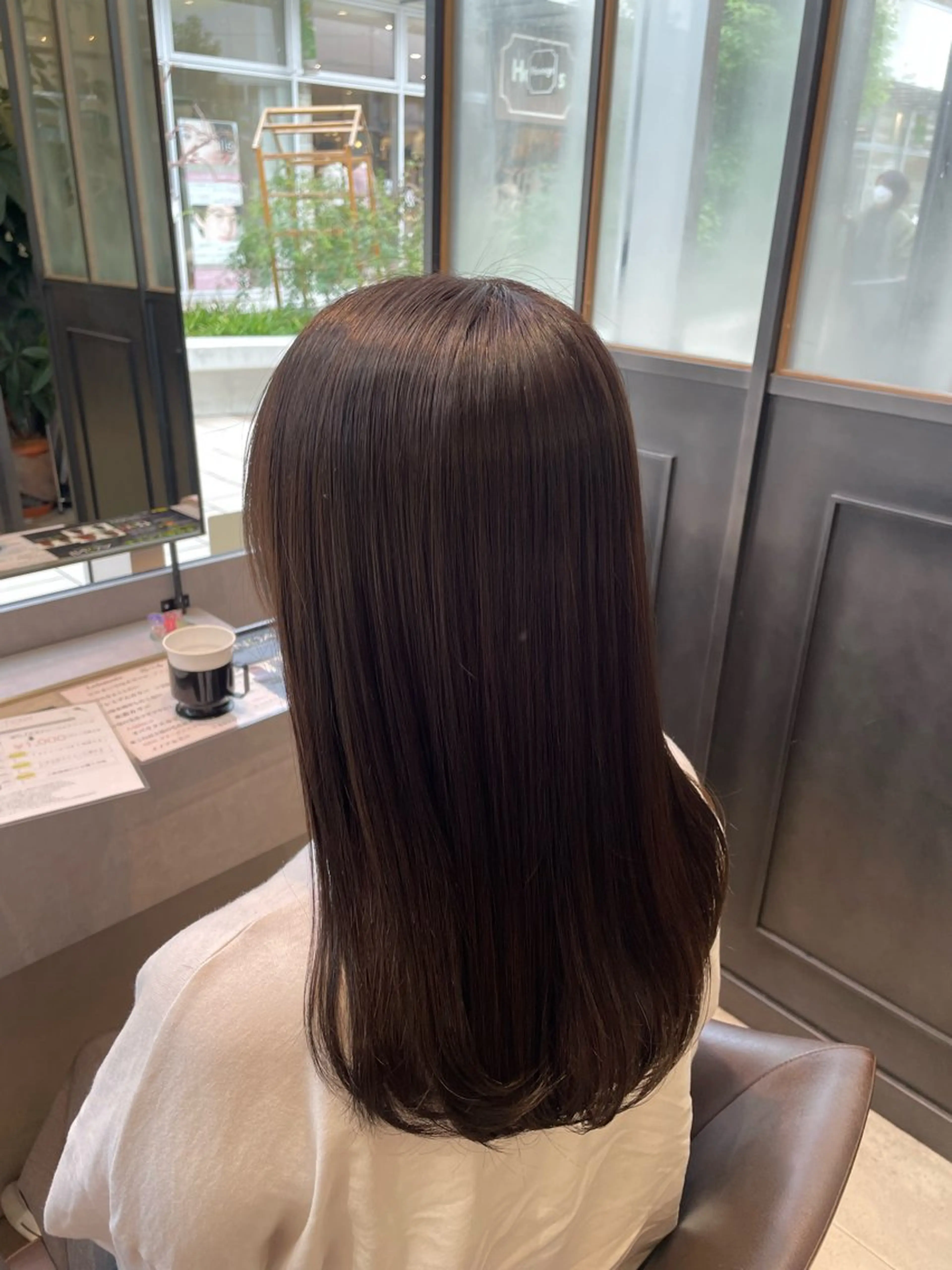 セミロング ヘアカラー Lolonois 森ノ宮/RINのヘアスタイル