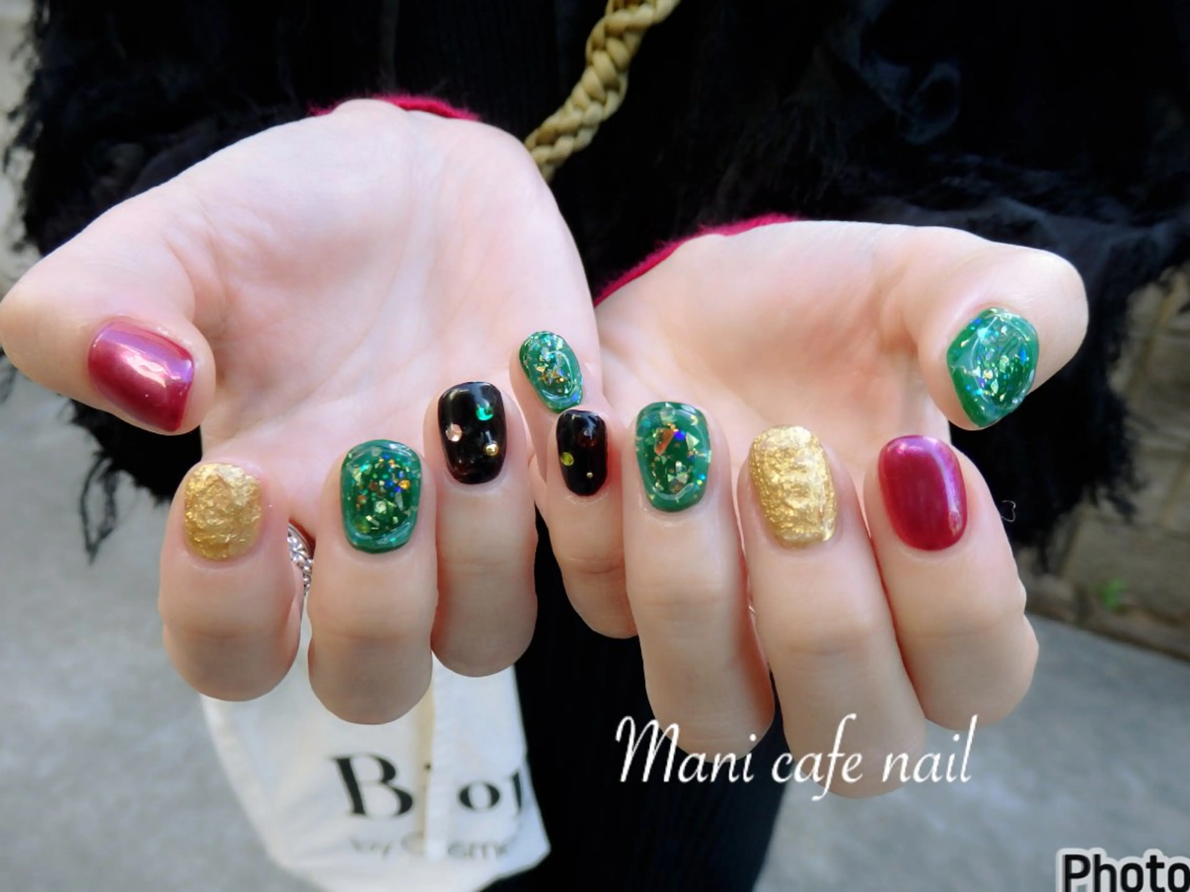 ネイル ハンドネイル Mani cafe nailのネイルデザイン