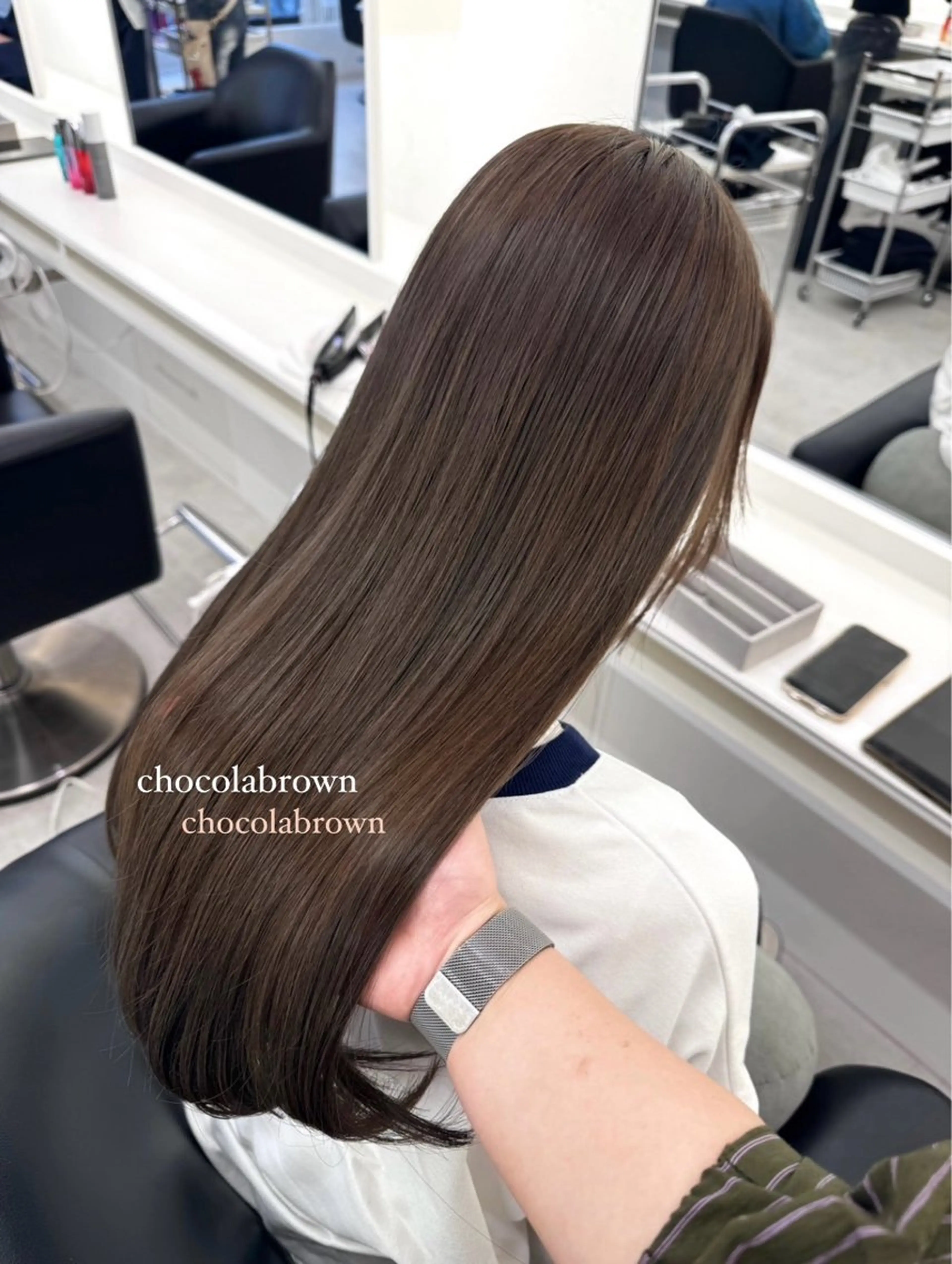 ロング カラー ヘアカラー ParveMix ♡白神みやびのヘアスタイル