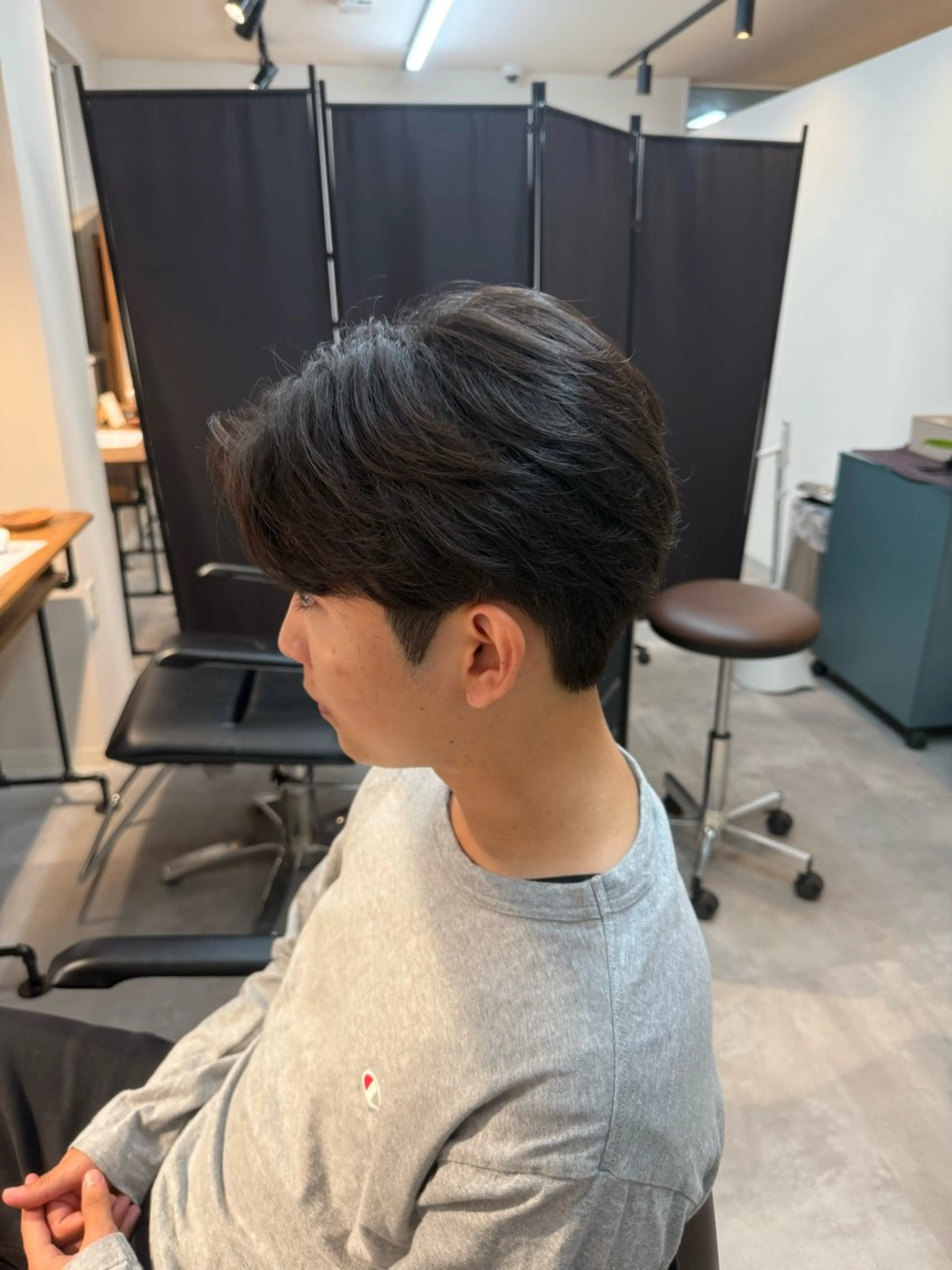 メンズ カット 縮毛矯正 トリートメント ✂️曲がる縮毛矯正✨ MEN'S/髪質改善のヘアスタイル