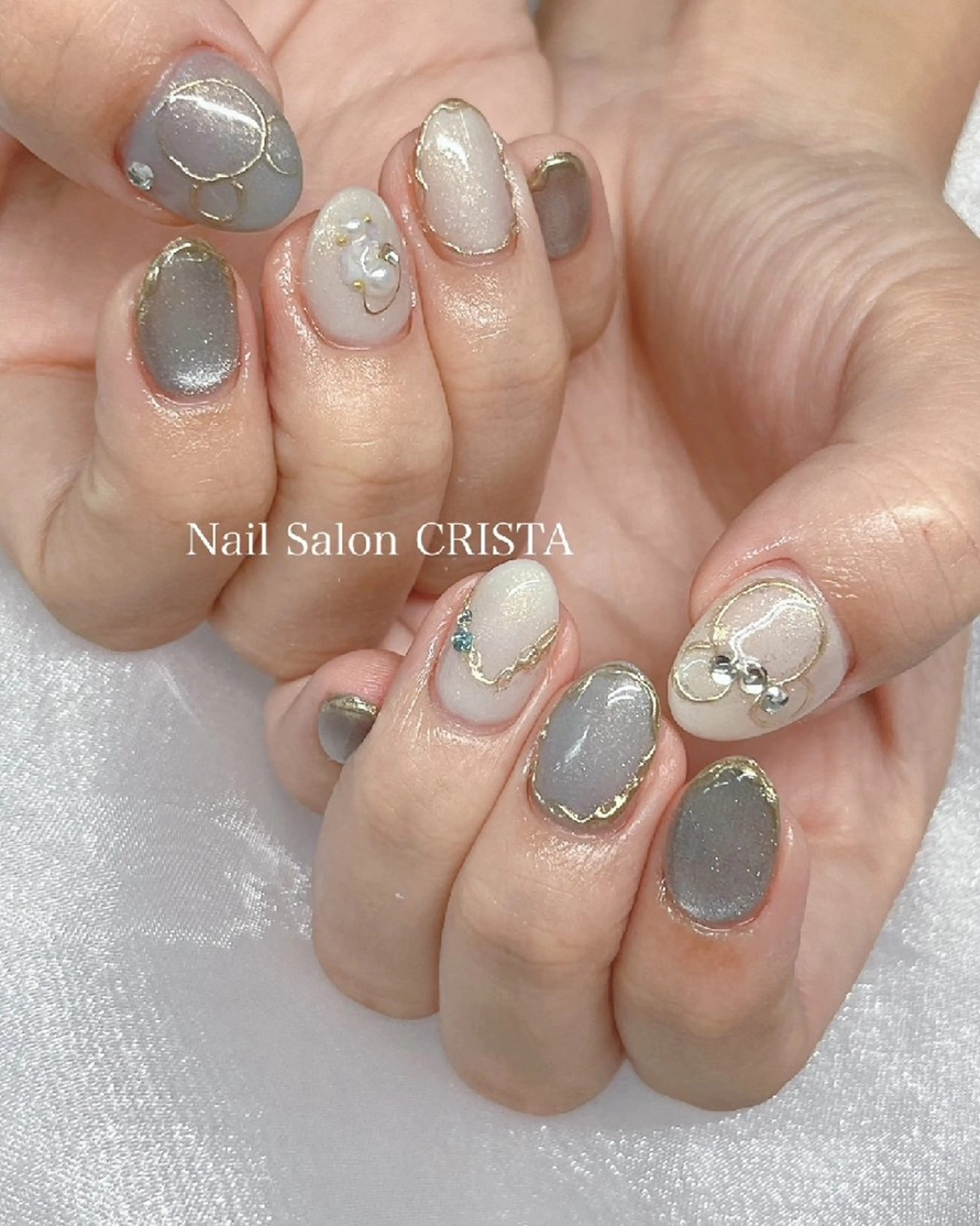 ネイル アートネイル ハンドネイル NaiI Salon CRISTAのネイルデザイン